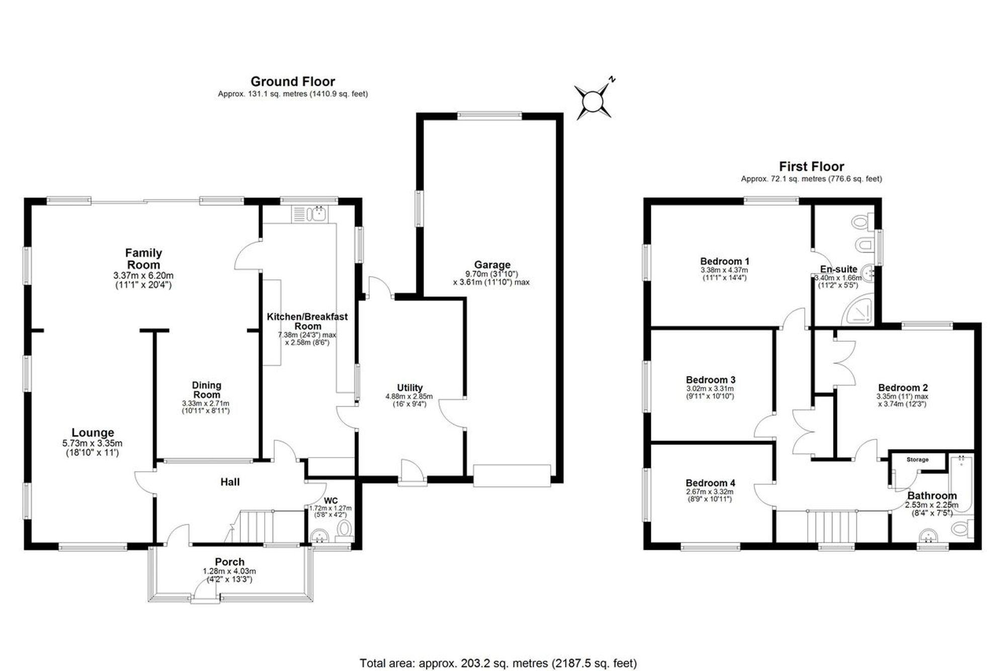 7 Pewterspear Lane, Warrington floorplan