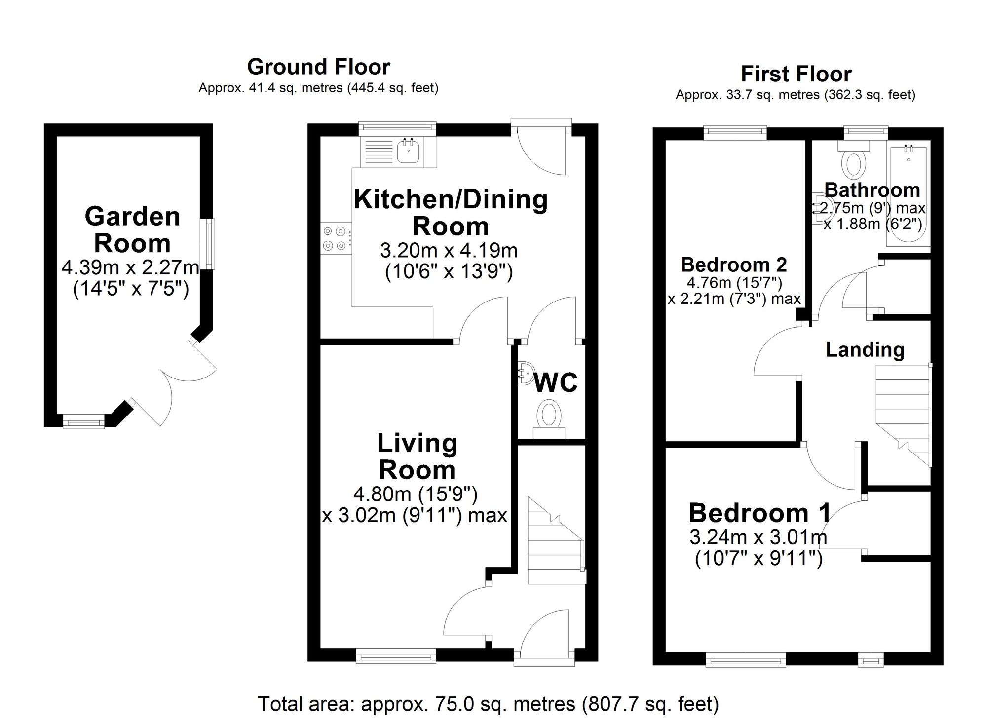 10 Ivyhouse Gardens, Warrington floorplan
