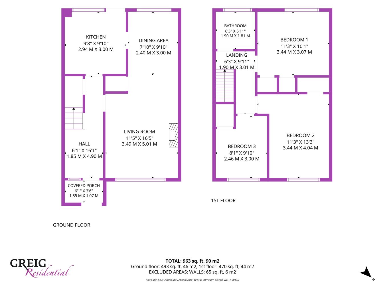 8, Baird Road, Kilmarnock floorplan