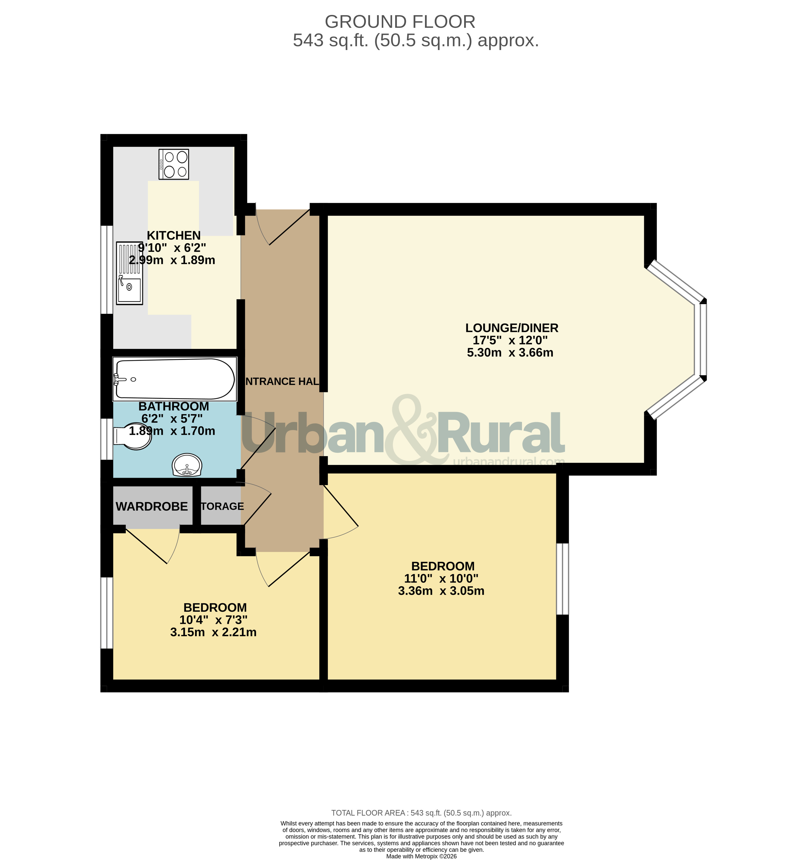 Kempster Close, Bedfordshire floorplan