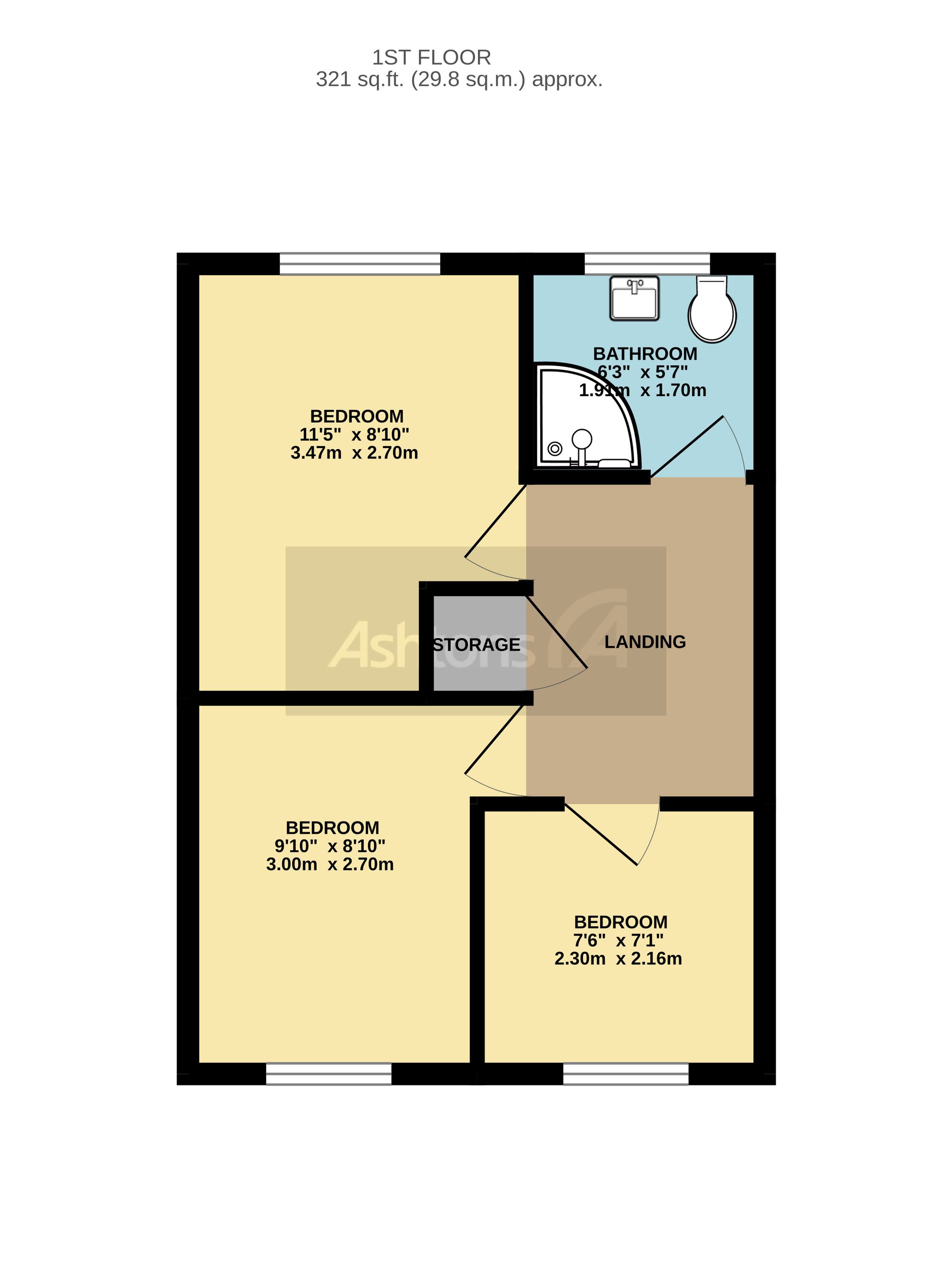 53 Cotswold Road, Warrington floorplan