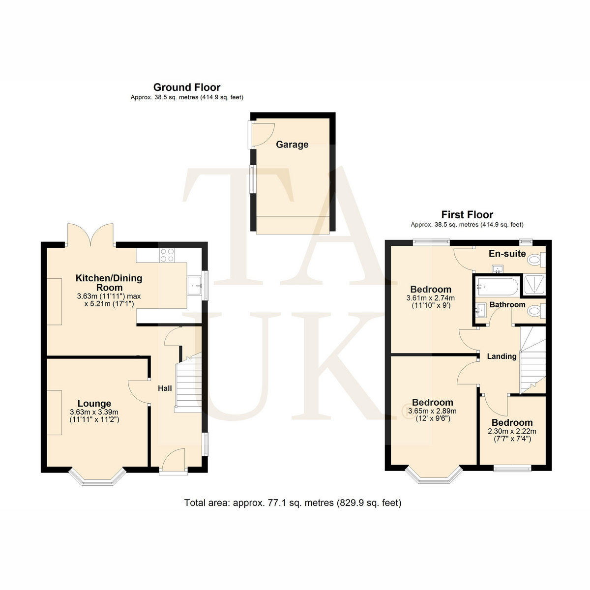 2, Morton Avenue, Worcester floorplan