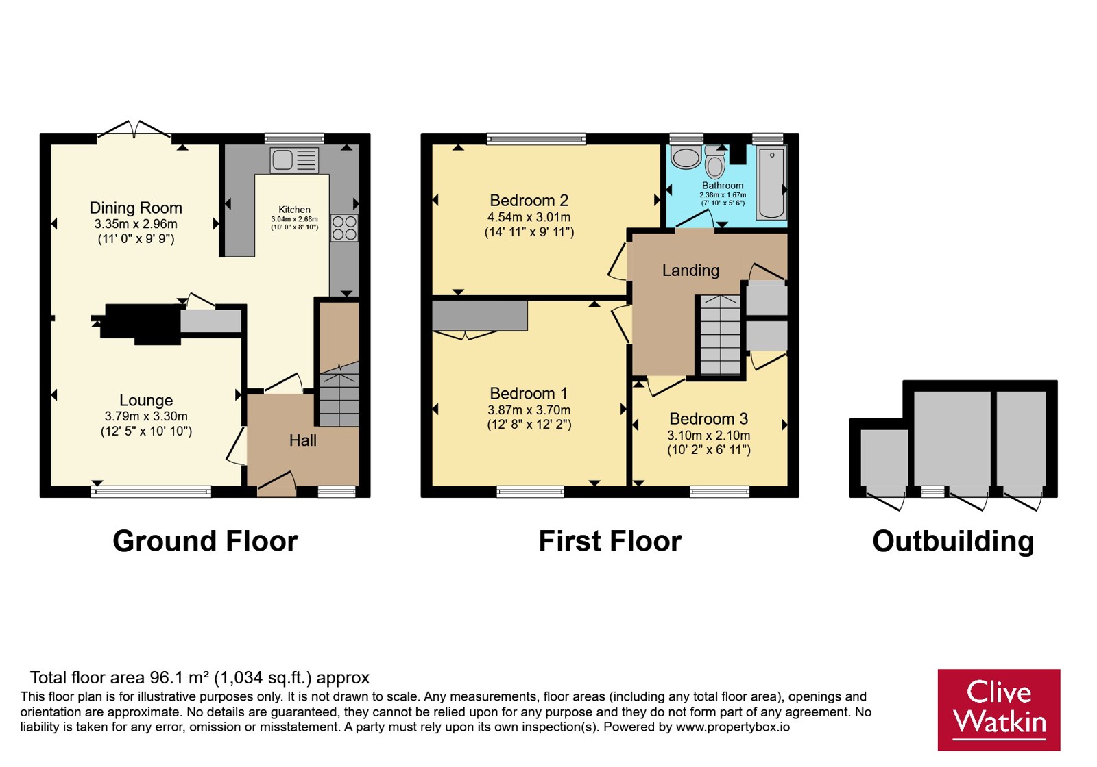26, Romney Way, Neston floorplan