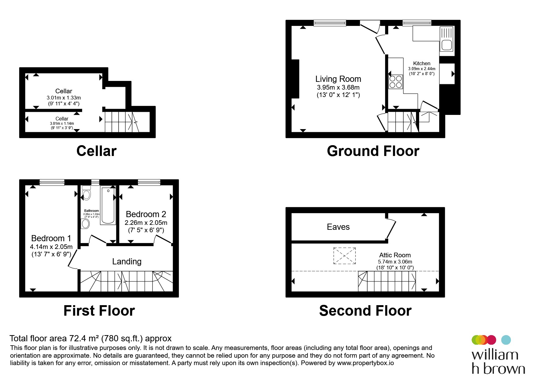 21, Hawthorn Crescent, Leeds floorplan
