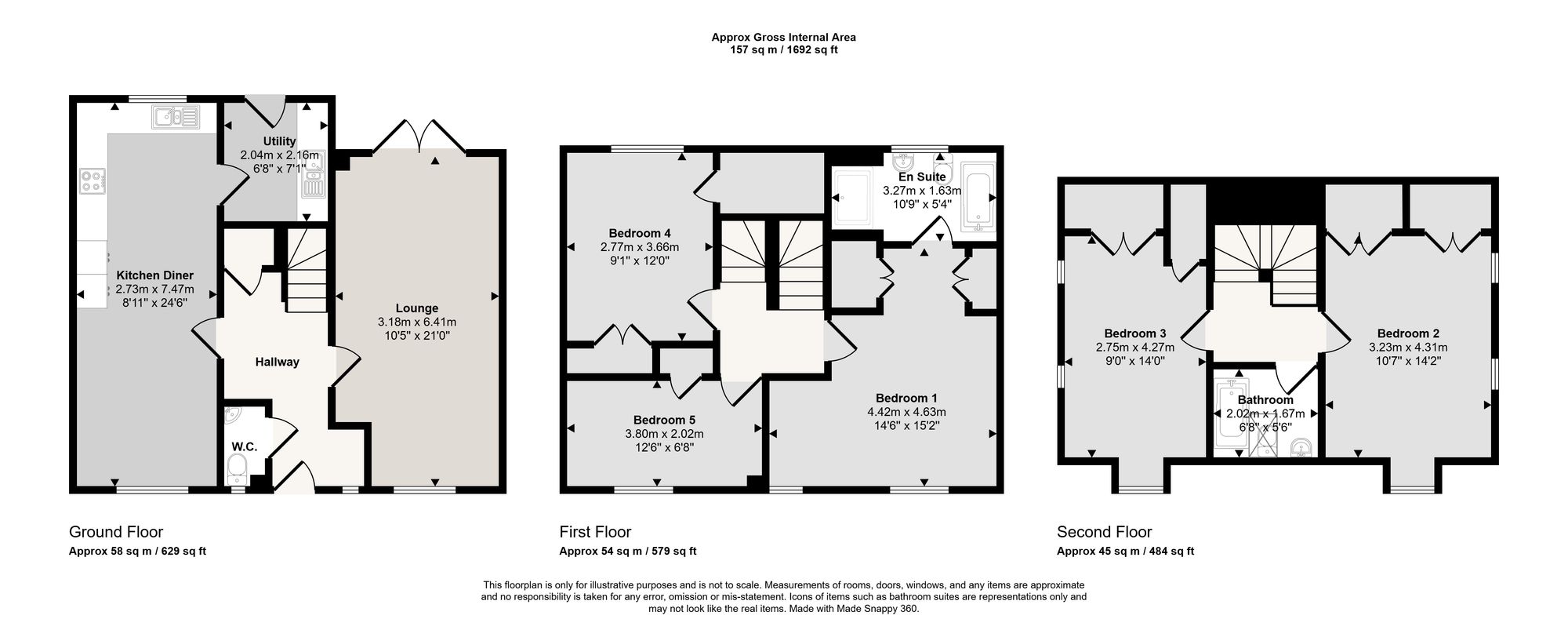 34 Mona Way, Manchester floorplan