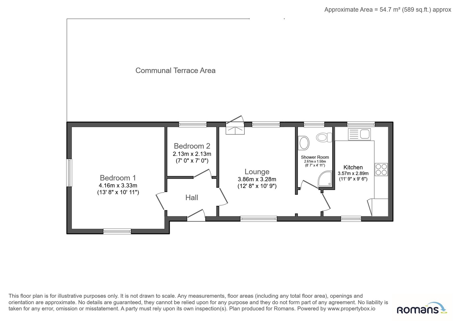 23, Highcliffe Road, Hampshire floorplan