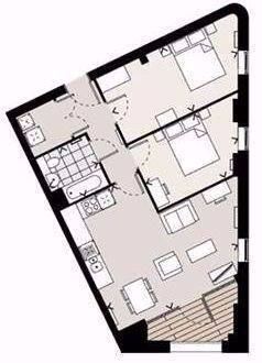 2 Bedrooms Flat to rent in Hippersley Point, Abbey Wood SE2