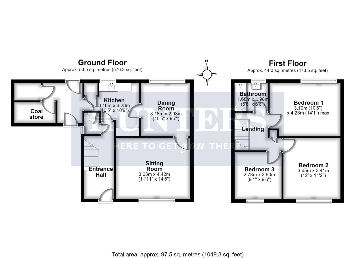 44, Church Road, Bristol floorplan
