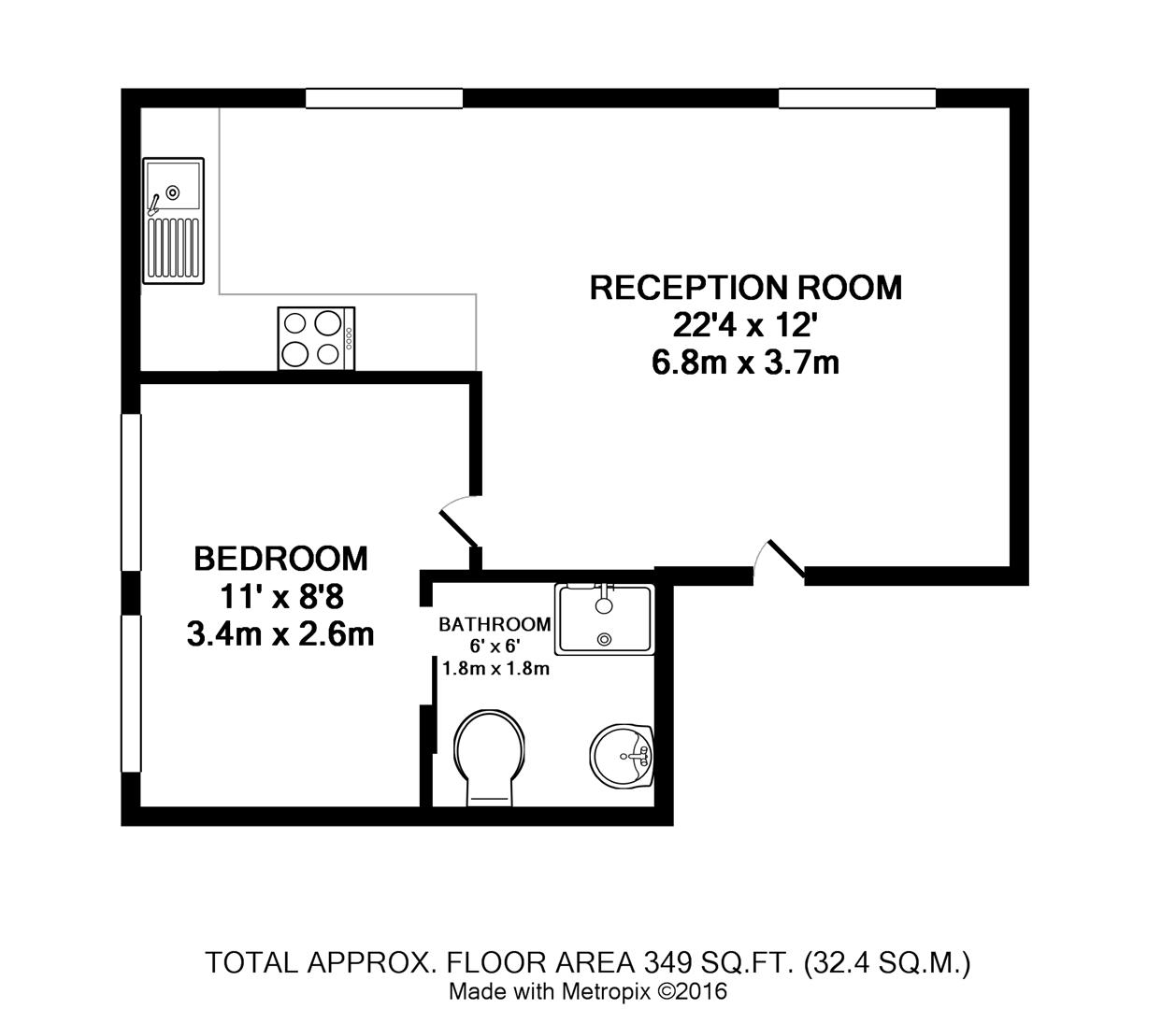 1 Bedrooms Flat to rent in Laurel Avenue, Twickenham TW1