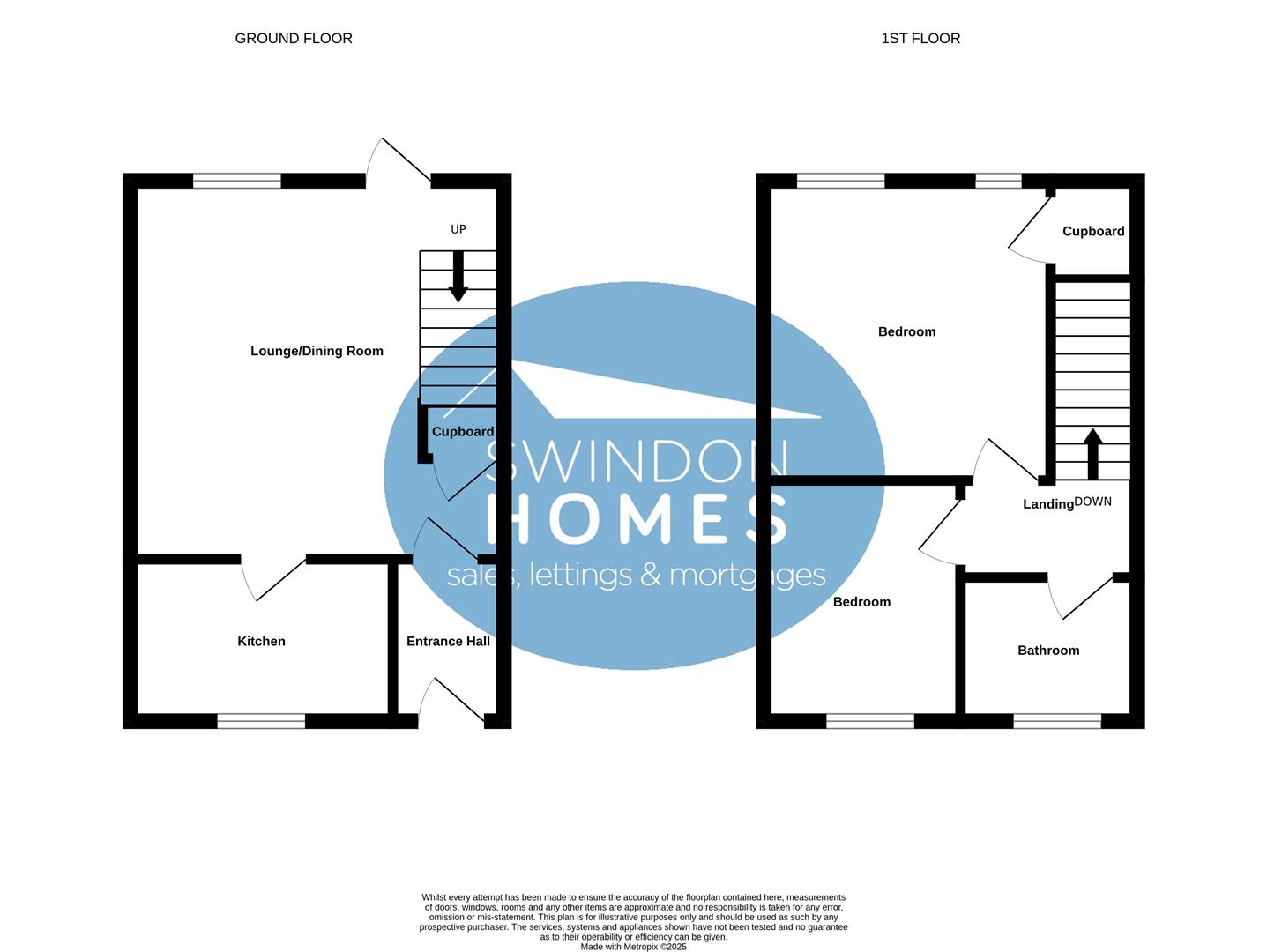 13, Melrose Close, Swindon floorplan