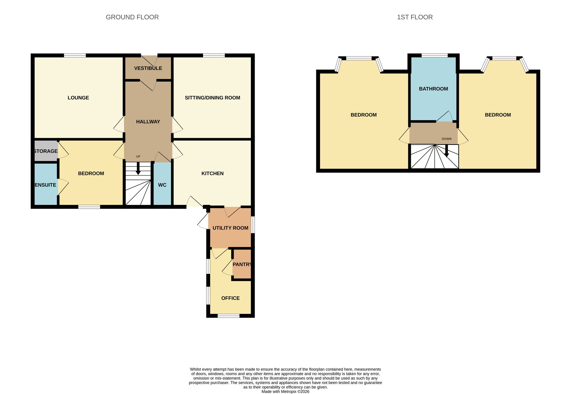 7, Moss Road, Tillicoultry, FK13 floorplan