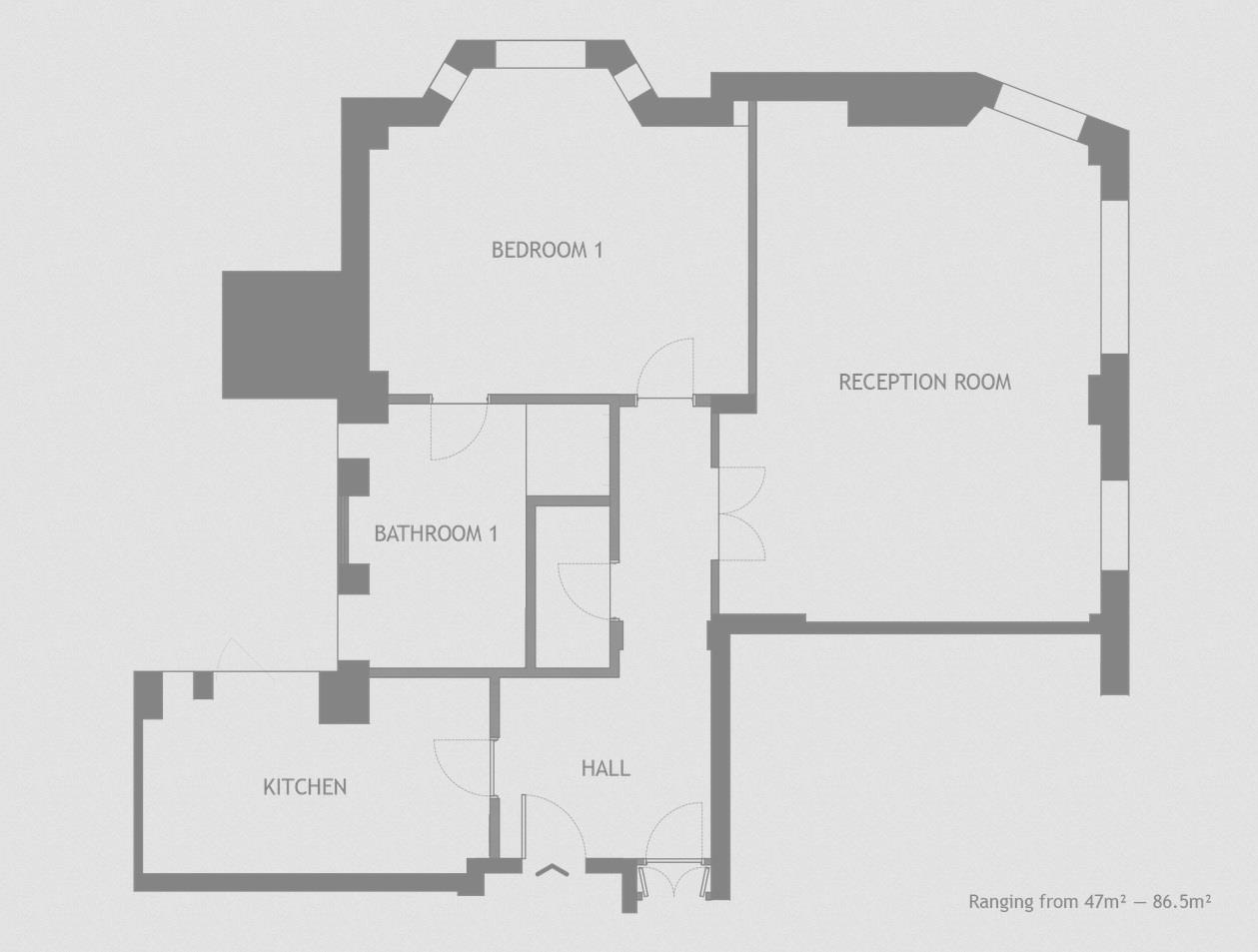 1 Bedrooms Flat to rent in Hyde Park Residence, Park Lane, London W1K