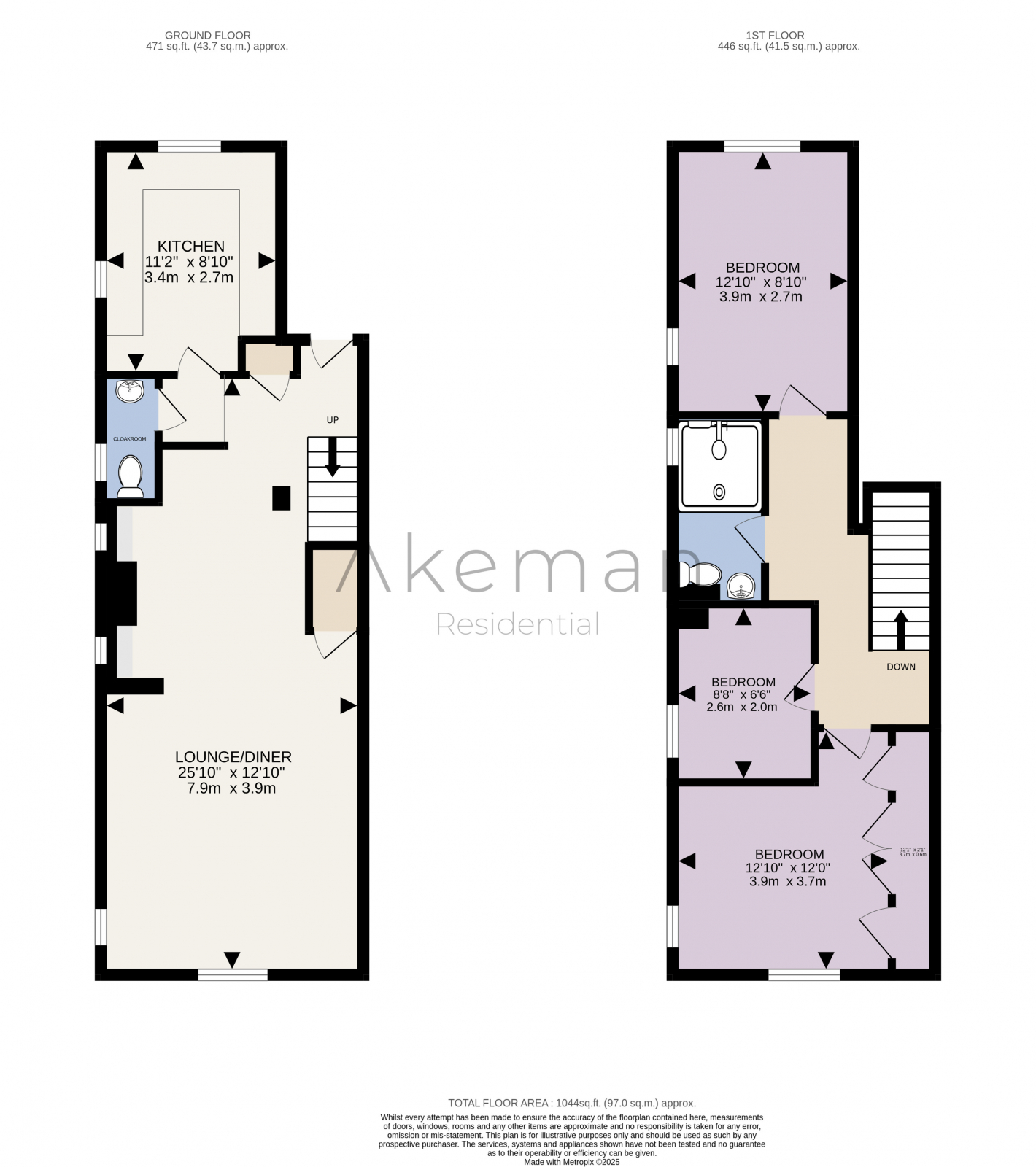 22a, Main Road South, Dagnall, Berkhamsted floorplan