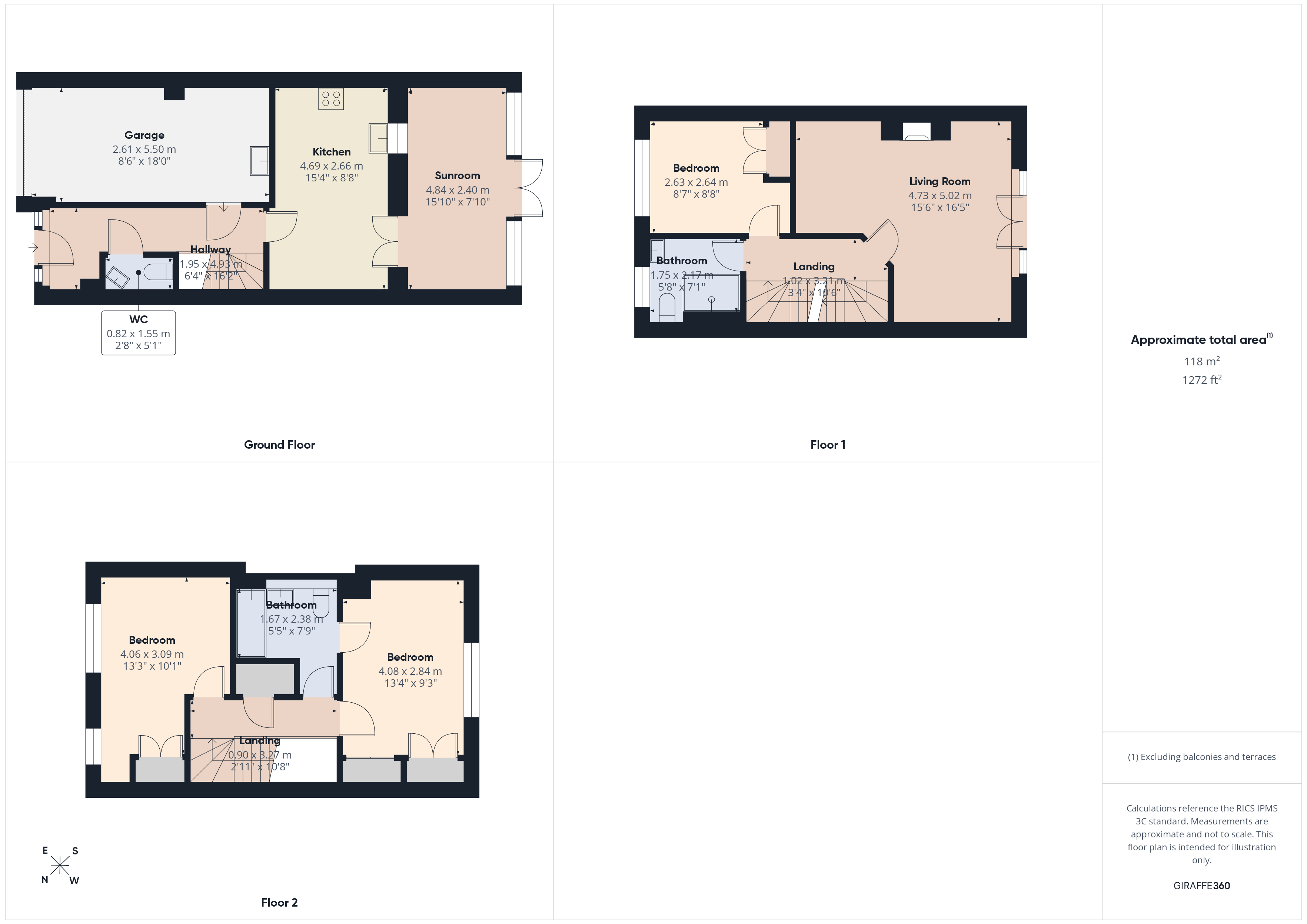 39, Sandling Way, St. Mary's Island, Chatham Maritime floorplan
