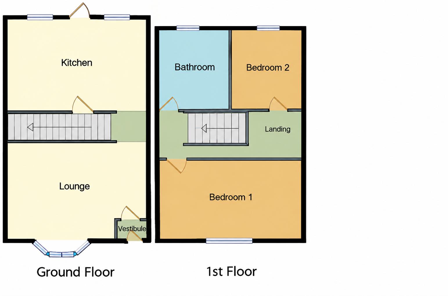 64, Selwyn Street, Leigh floorplan