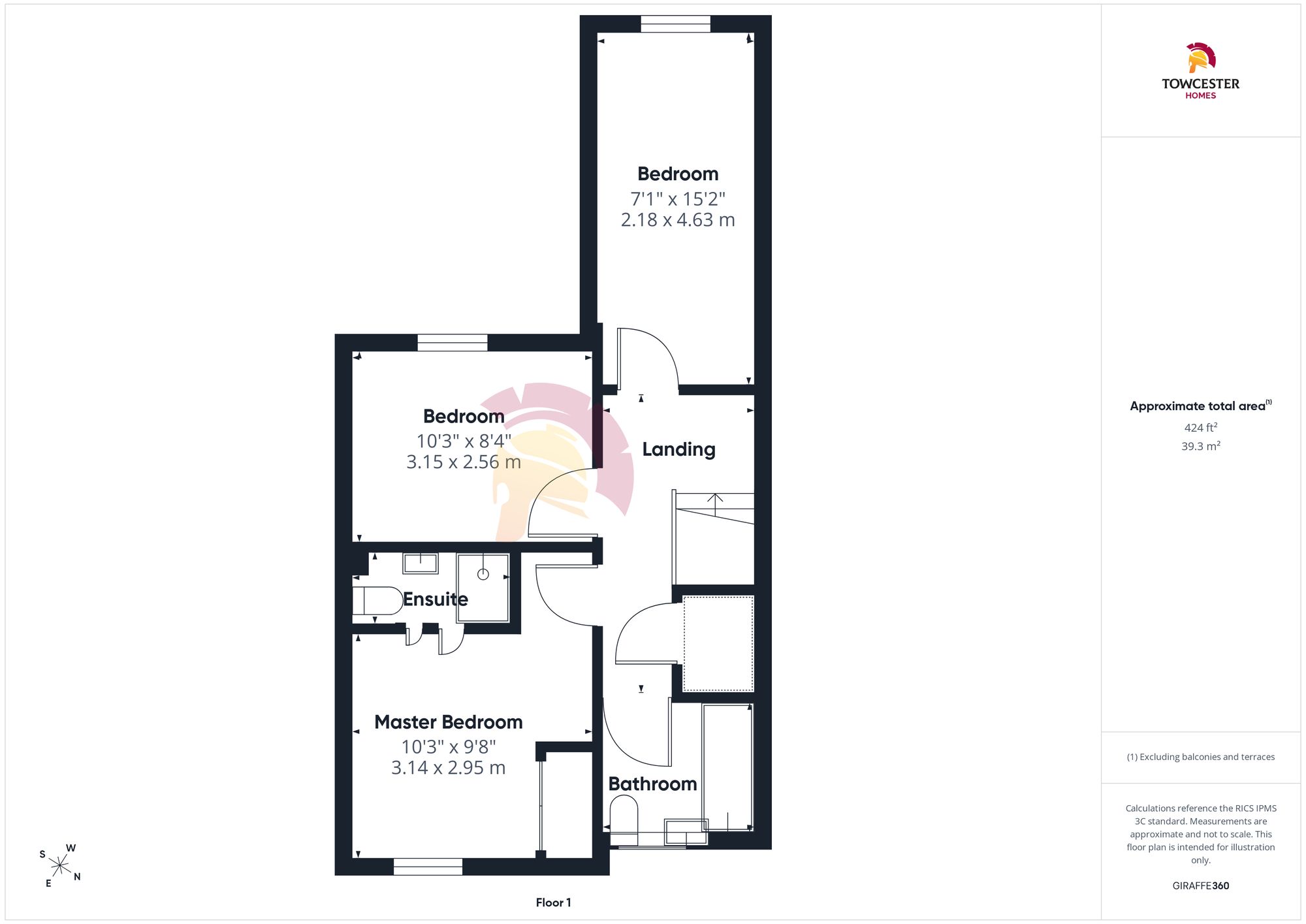 Freemans Way, Towcester floorplan