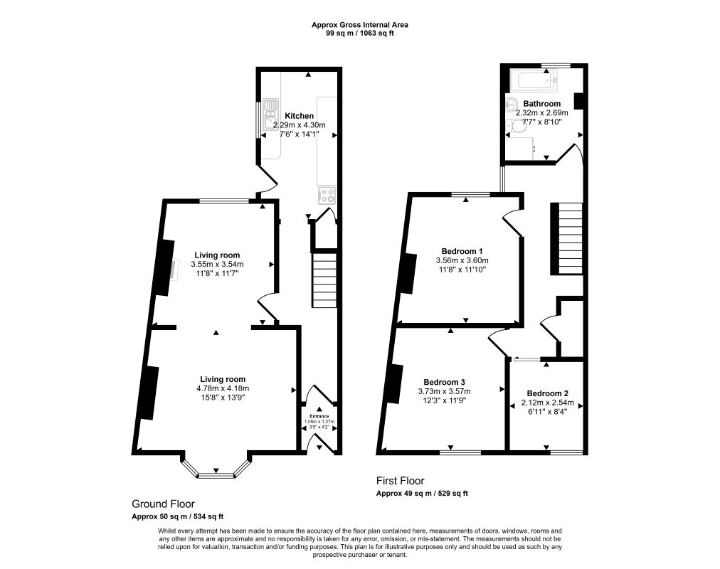9, Firwood Terrace, Ferryhill floorplan