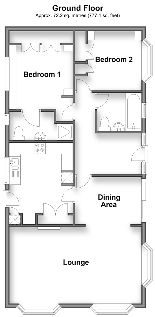 Faversham Road, Whitstable floorplan