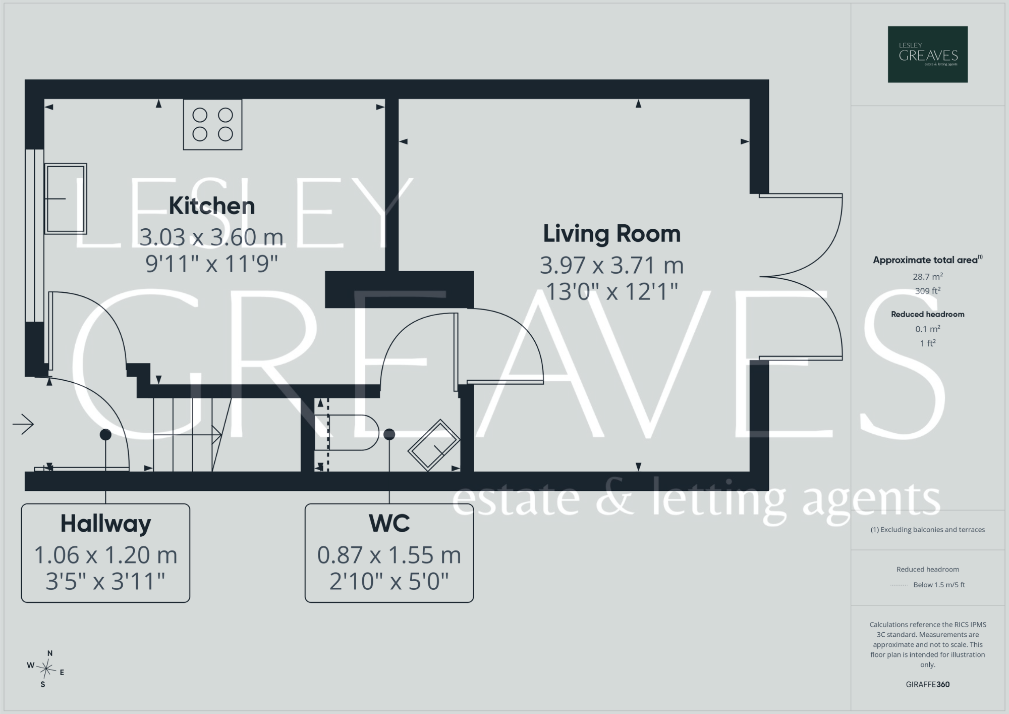 97, Renshaw Drive, Nottingham floorplan