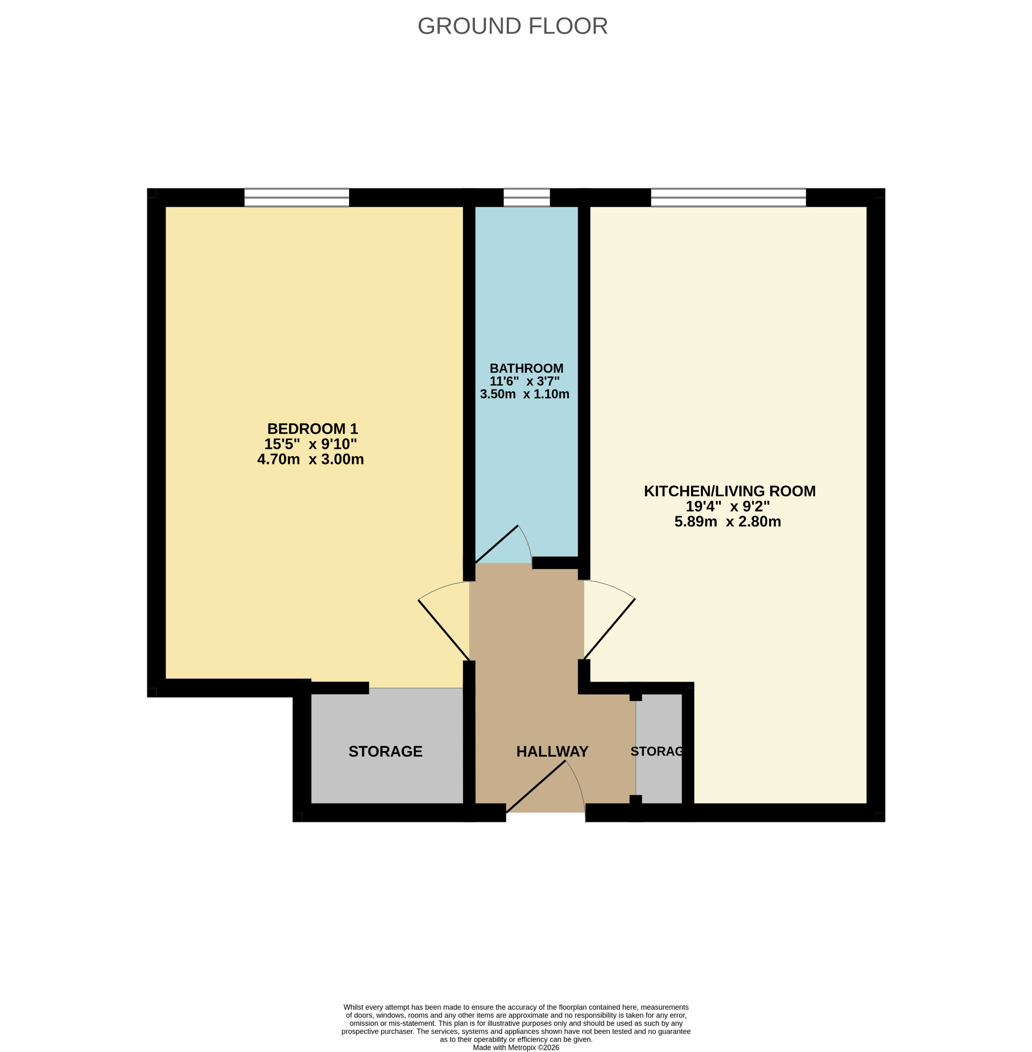 1/2 8 Barfillan Drive, Glasgow, City of Glasgow floorplan