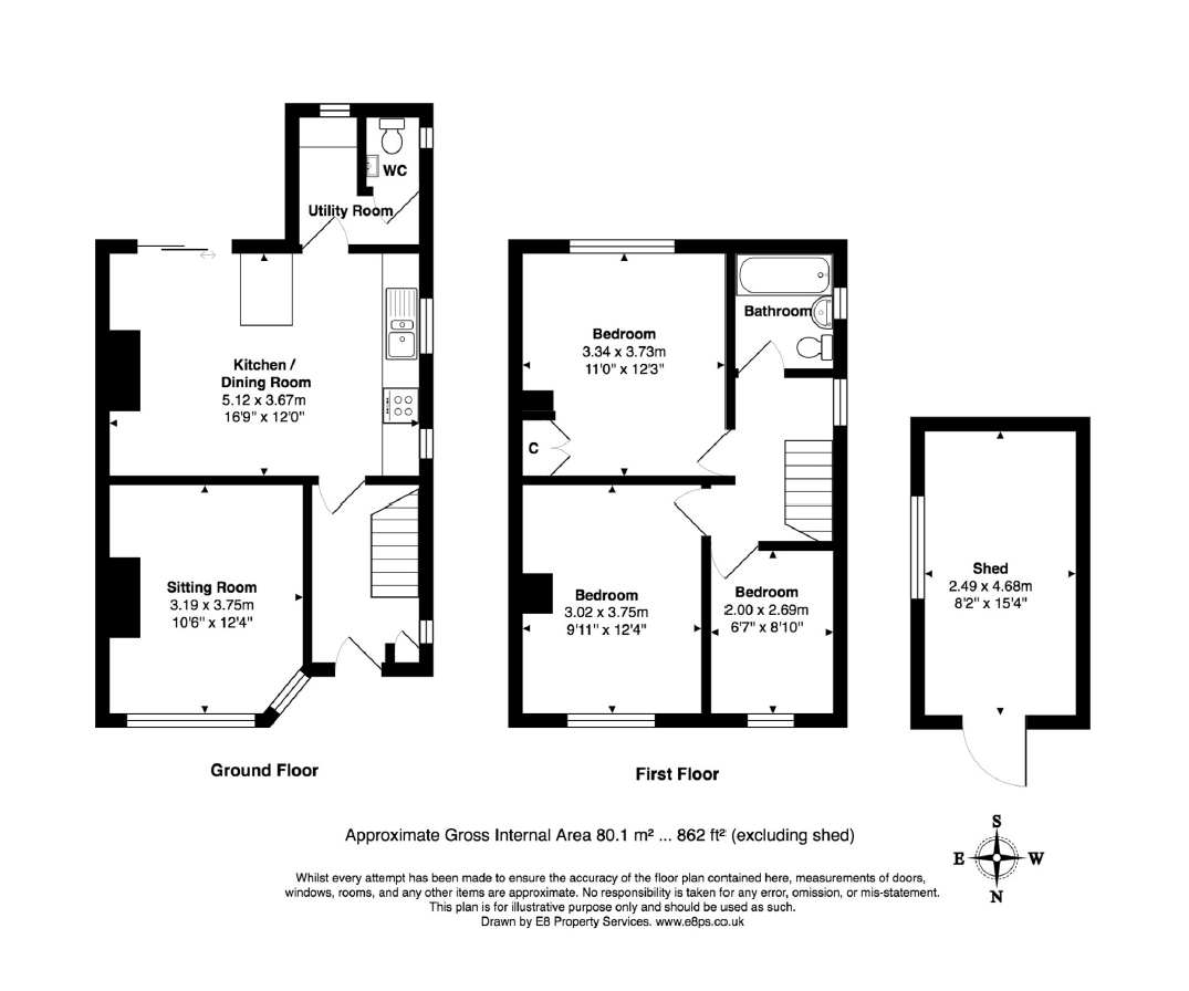 3, Beech Road, Oxford floorplan
