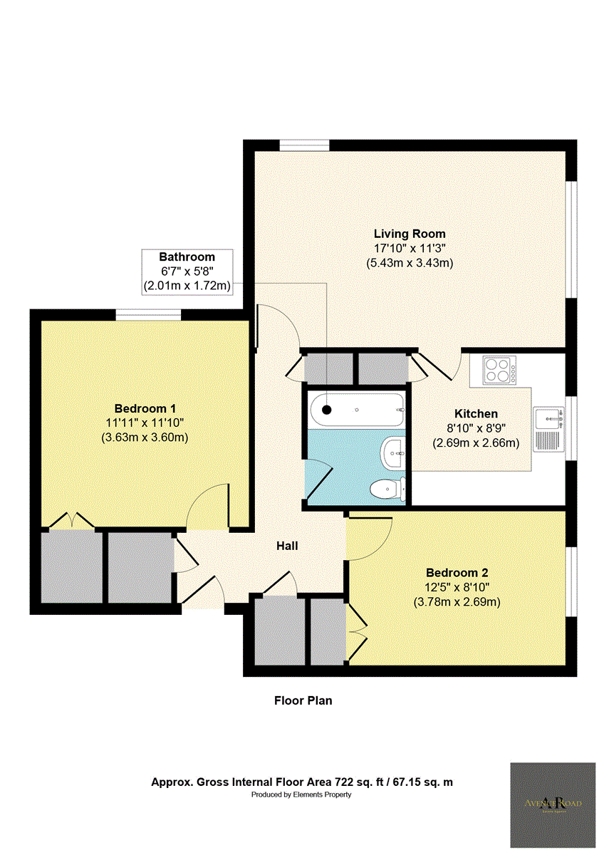 22 Andrew Court, Penicuik floorplan