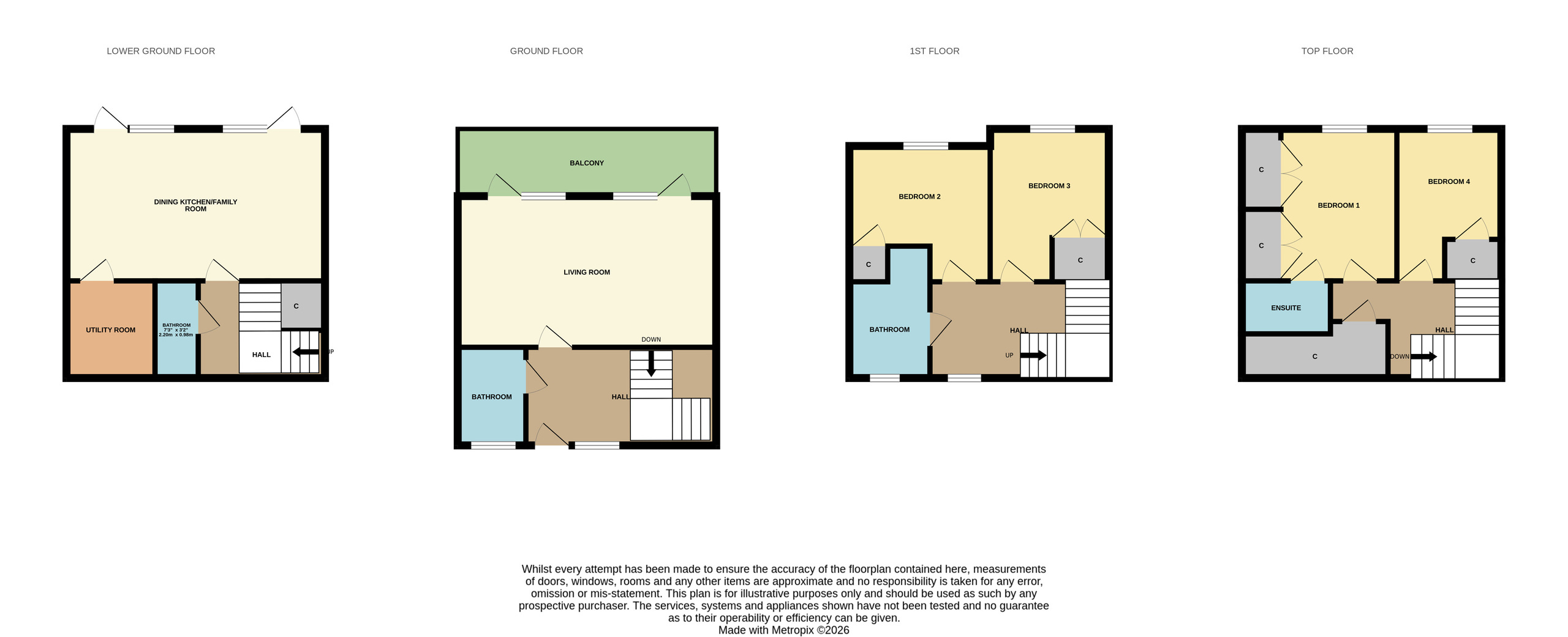 4 Langa Street, Glasgow floorplan
