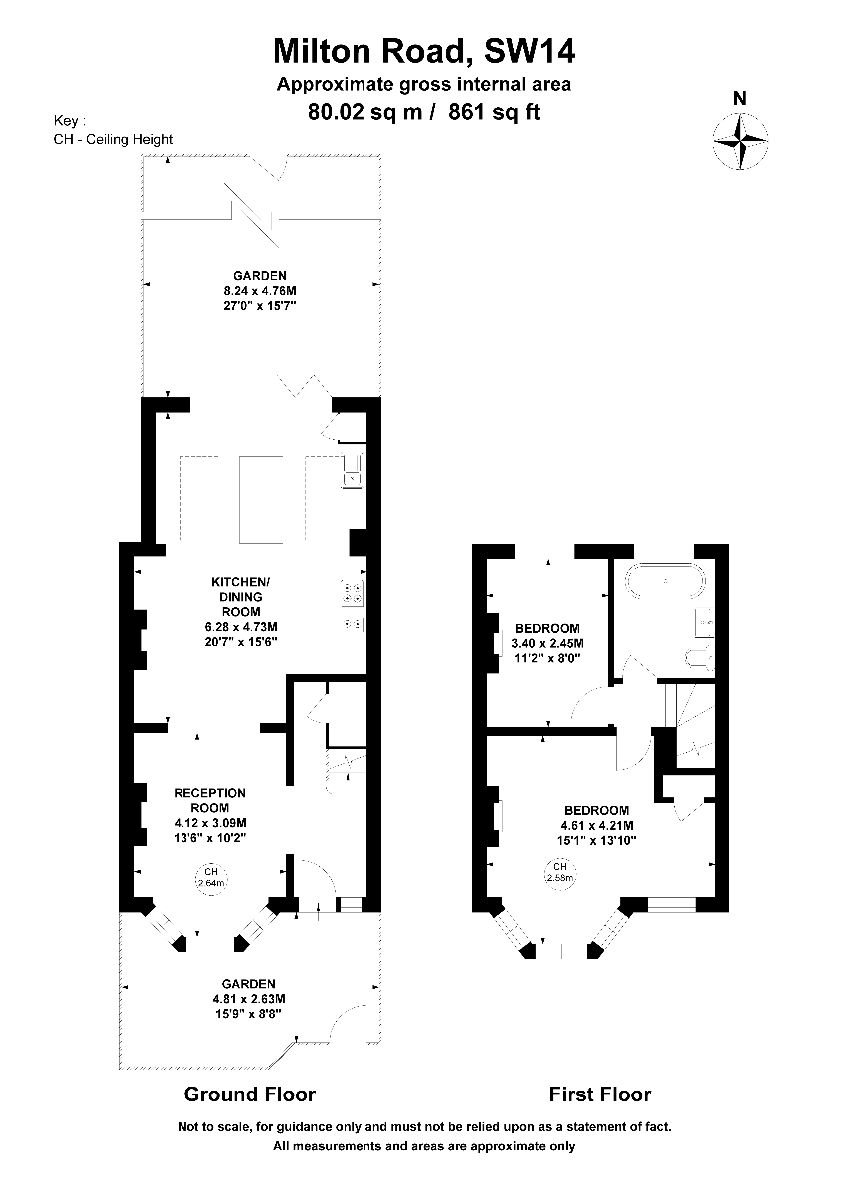 33 Milton Road, London floorplan
