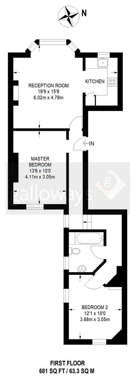 2 Bedrooms Flat for sale in St. Georges Parade, Perry Hill, London SE6