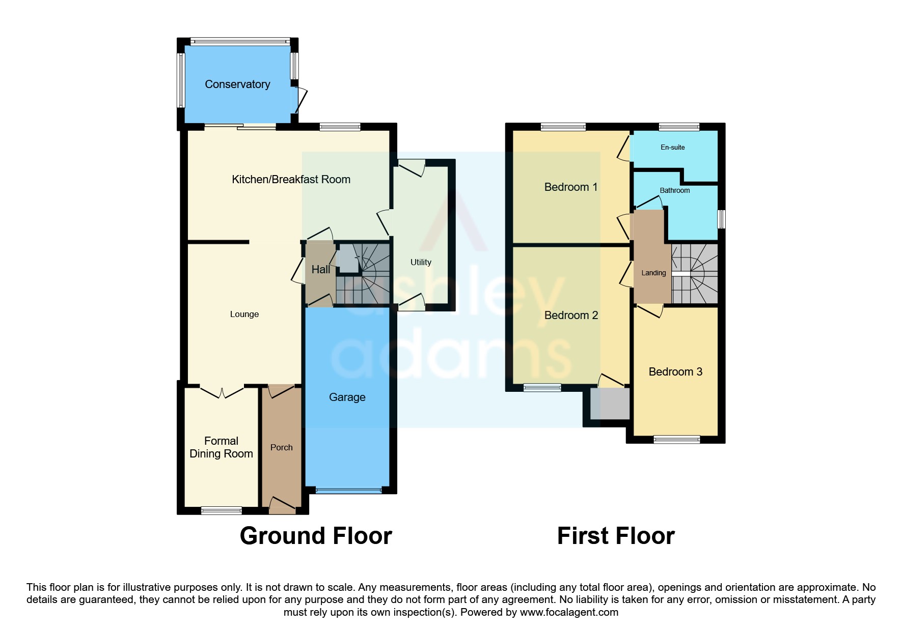 24, Grange Drive, Derby floorplan