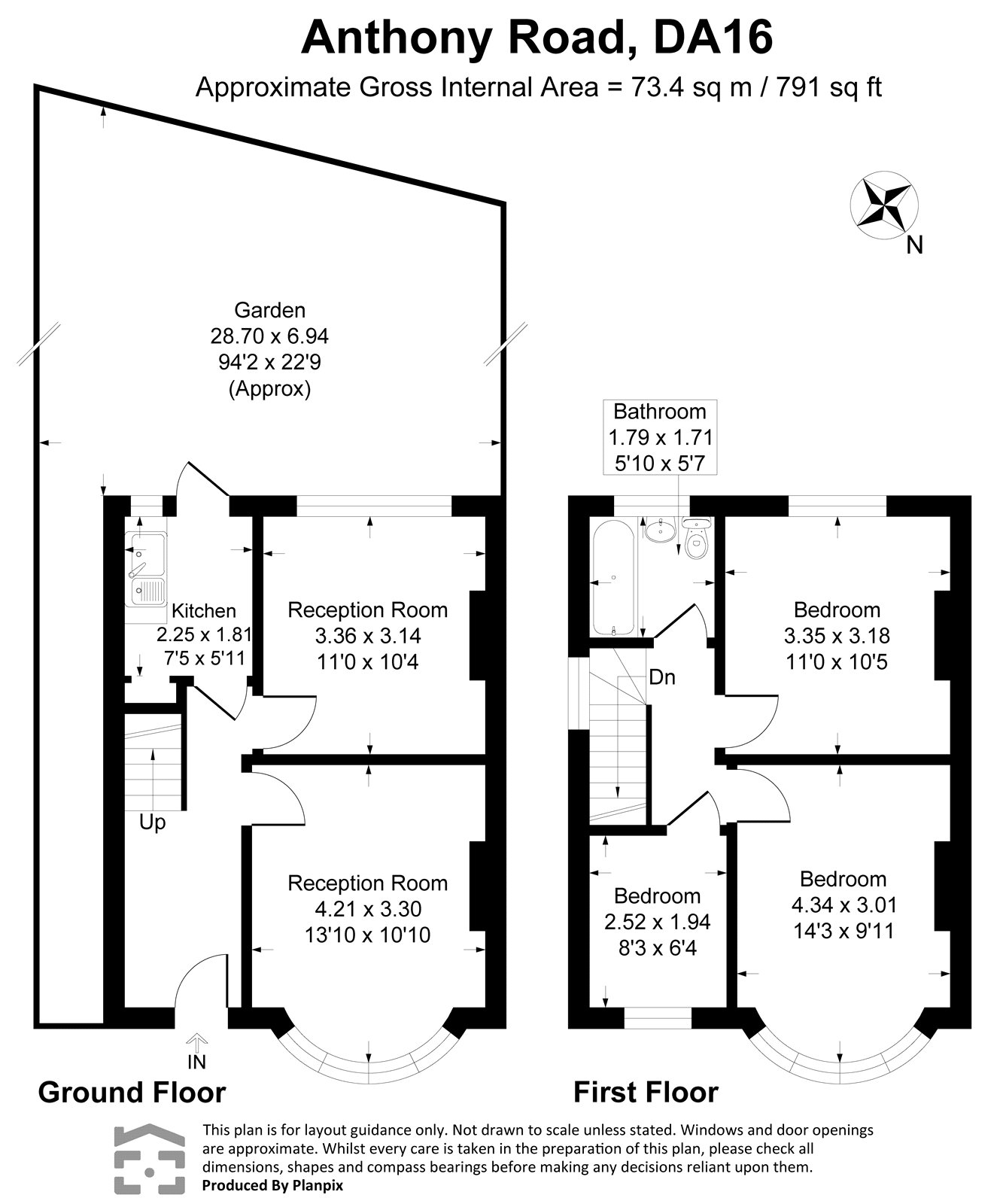 Anthony Road, Kent floorplan