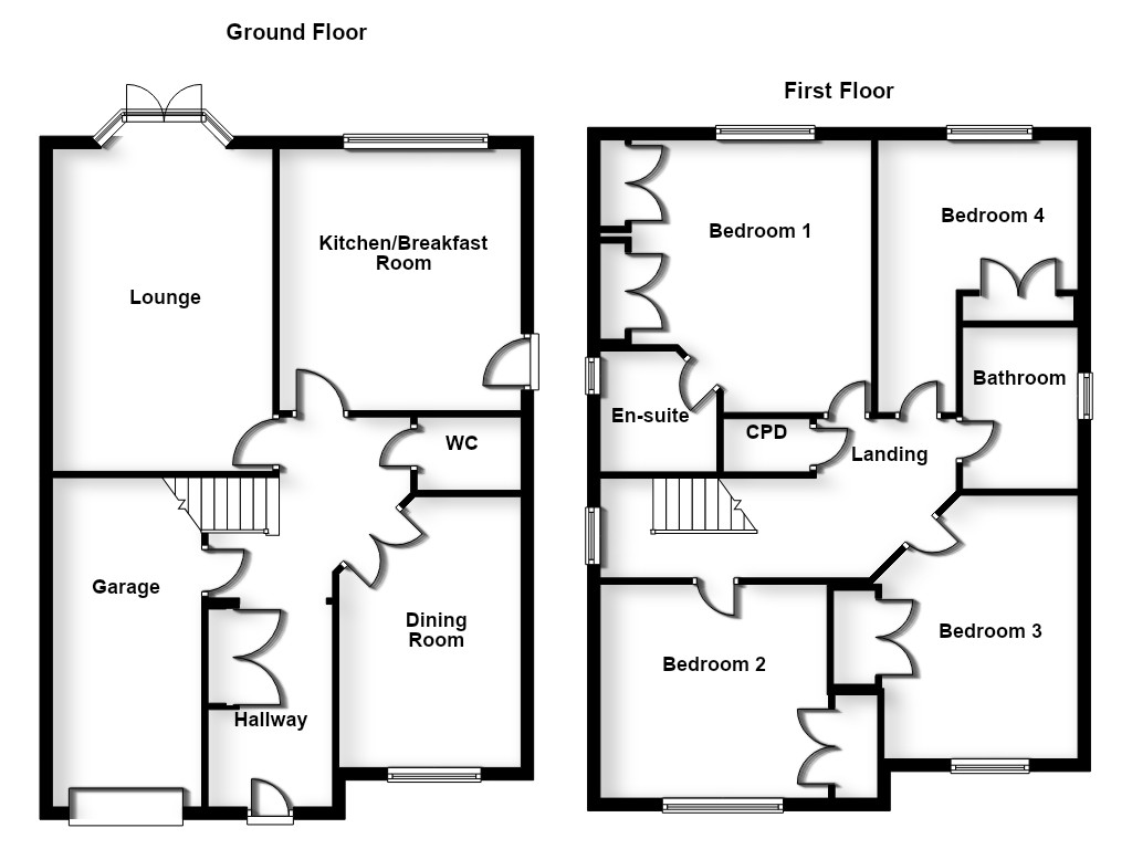 14, Park Hill Gardens Swallownest, Sheffield floorplan