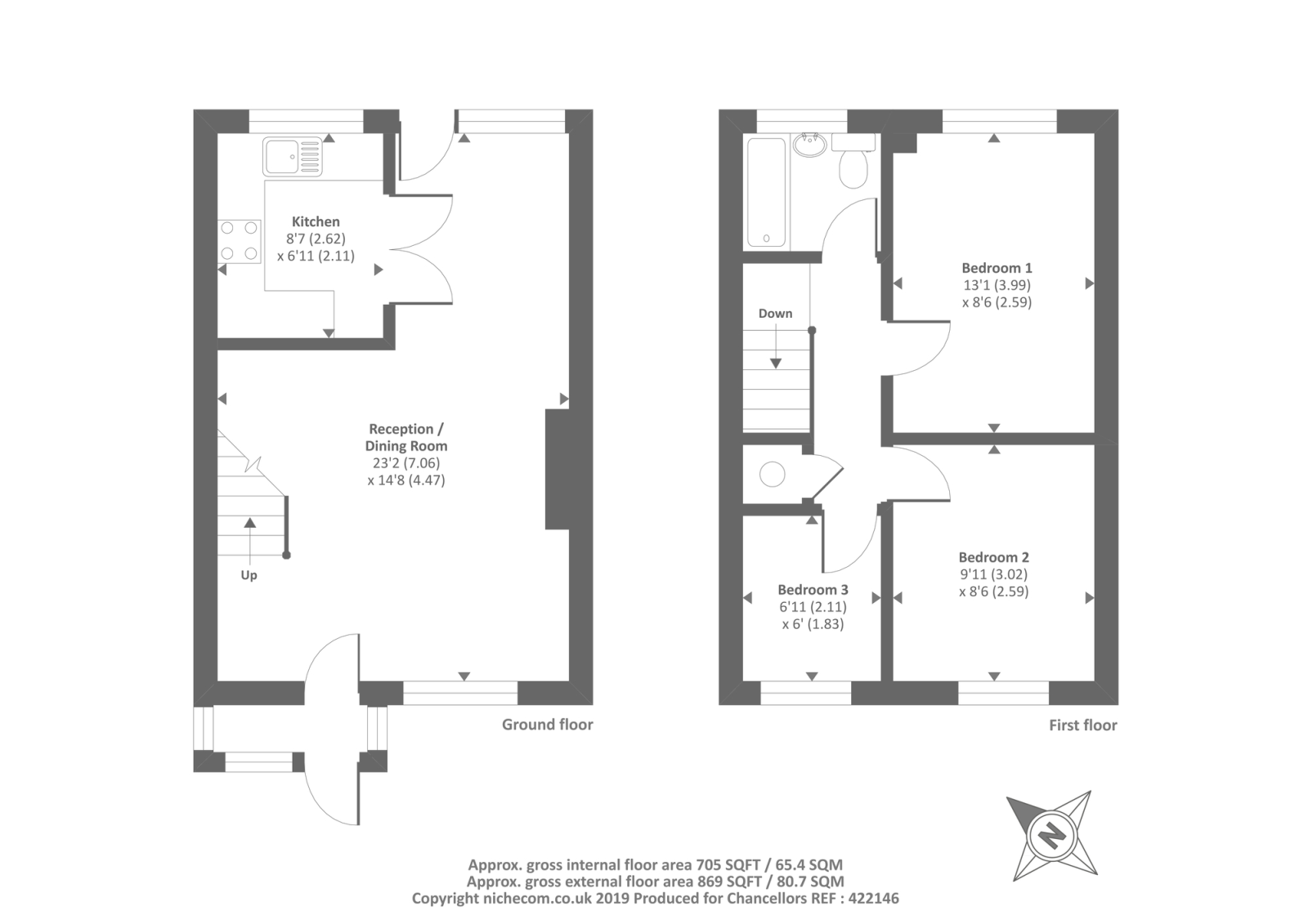 3 Bedrooms Terraced house to rent in St Pauls Gate, Wokingham RG41