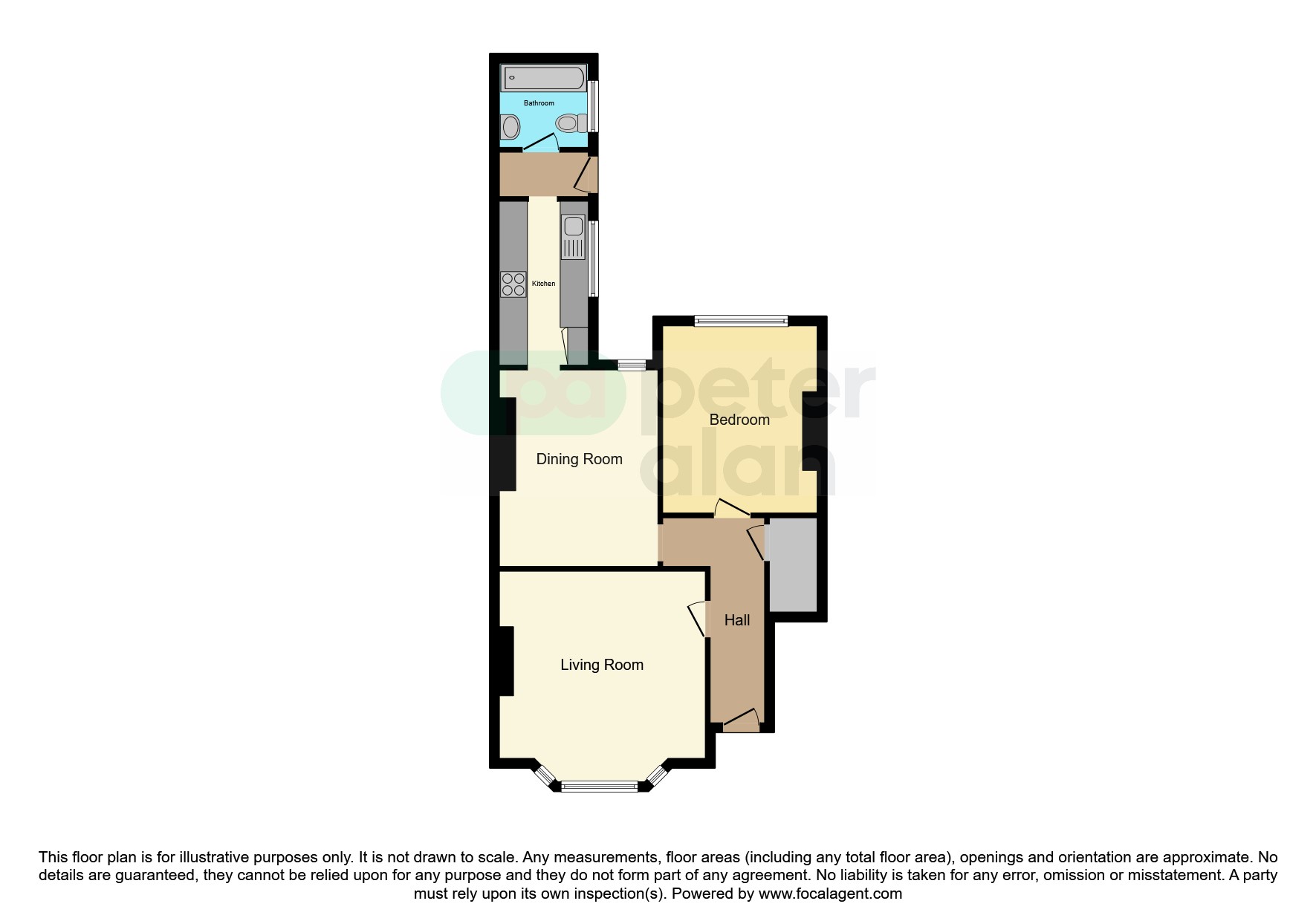 Ground Floor Flat, 18, Somerset Road, Newport floorplan