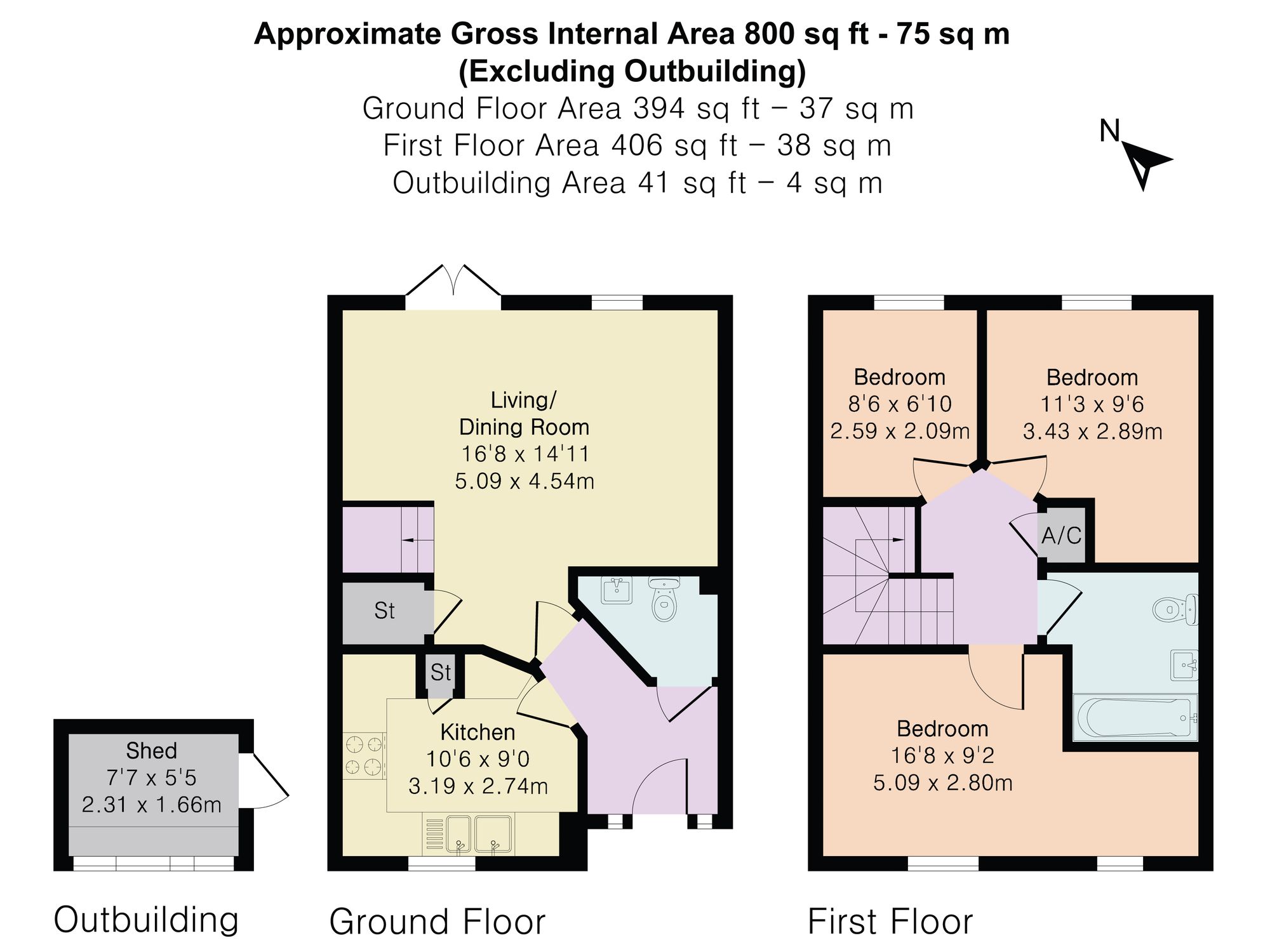 8 Park Tolvean, Redruth floorplan