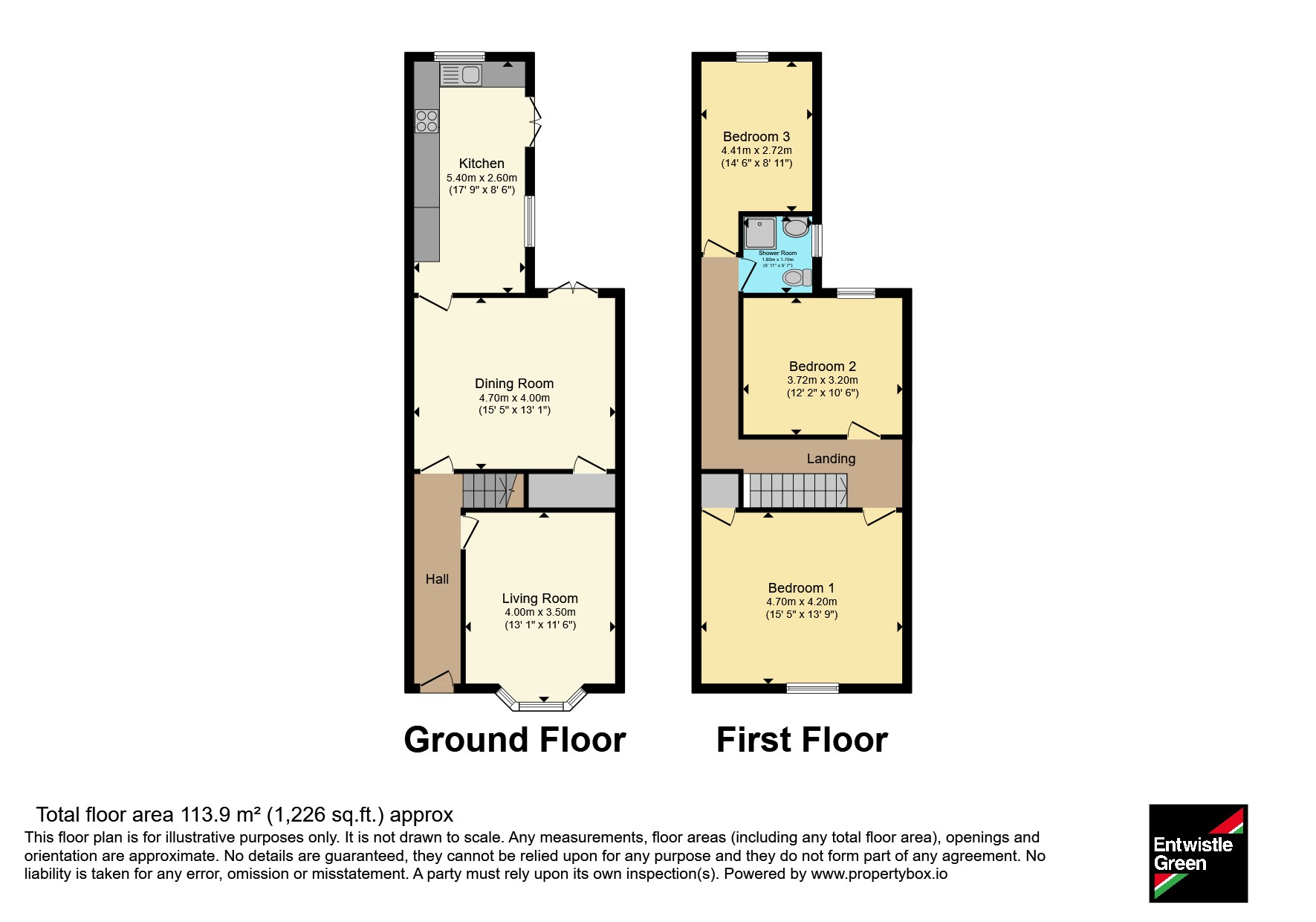 129, Bankhouse Road, Lancashire floorplan