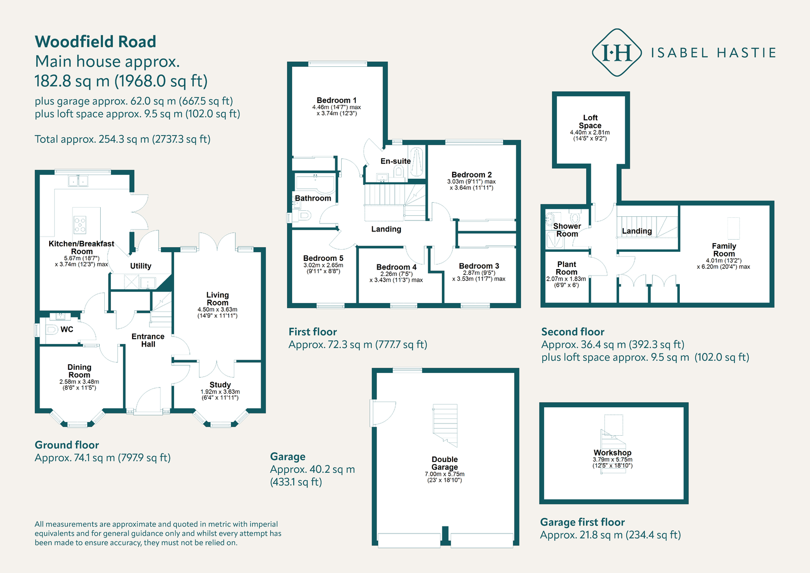 11a, Woodfield Road, Highfields Caldecote floorplan