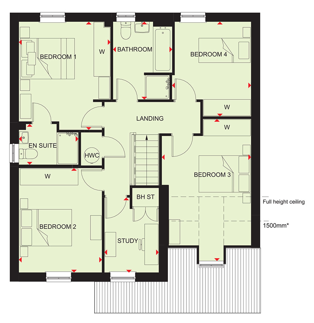 HA40822, Netherstowe Lane, Curborough, Lichfield floorplan