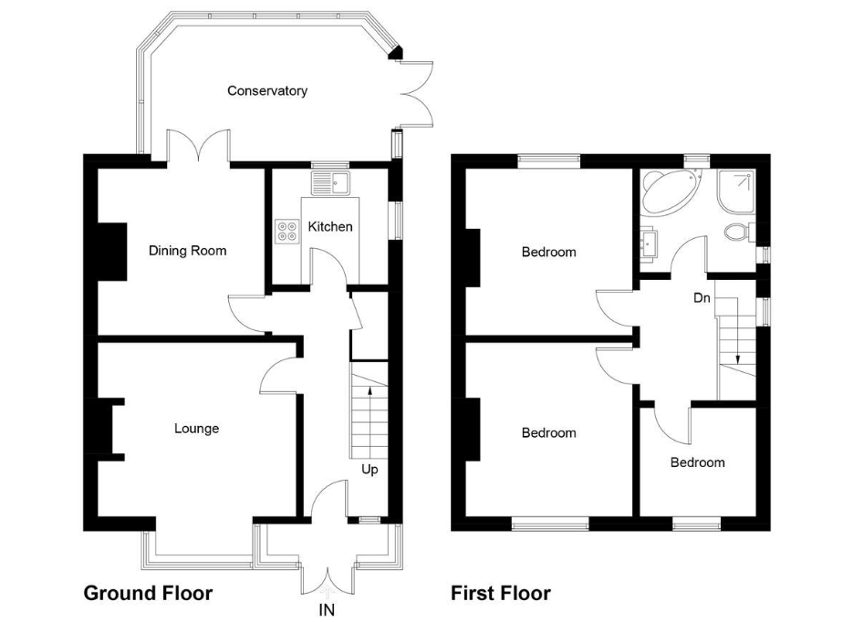 245 Leeds Road, Shipley floorplan