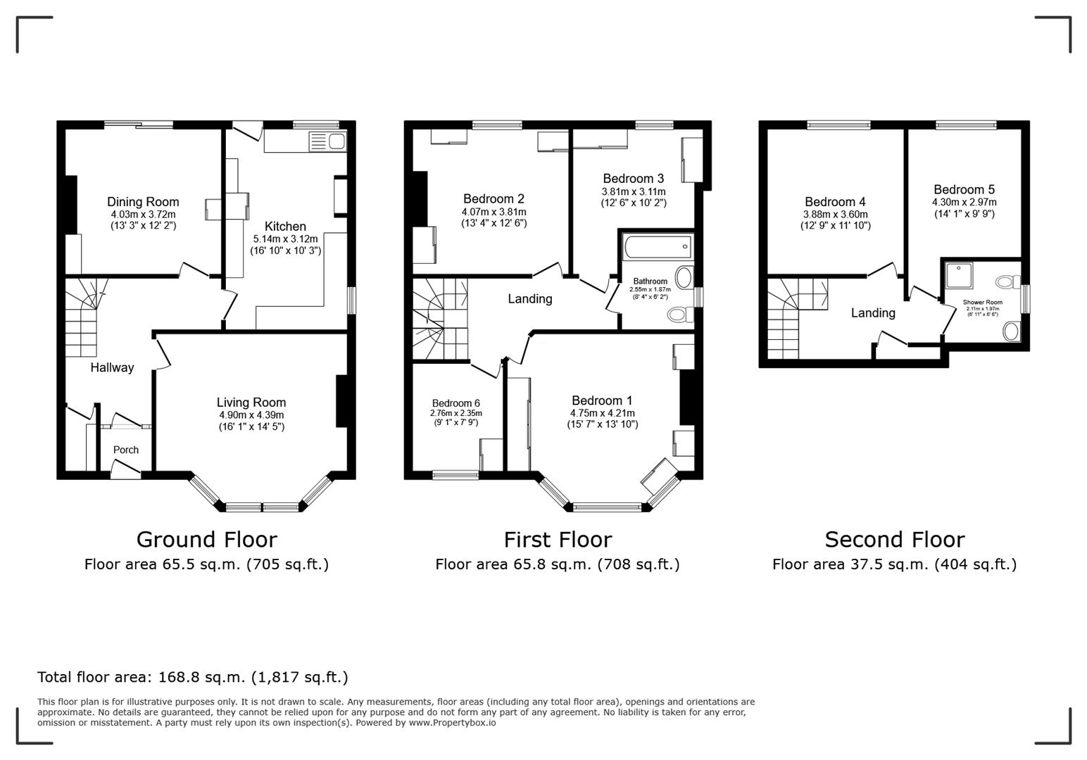 13, Whitham Avenue, Liverpool floorplan