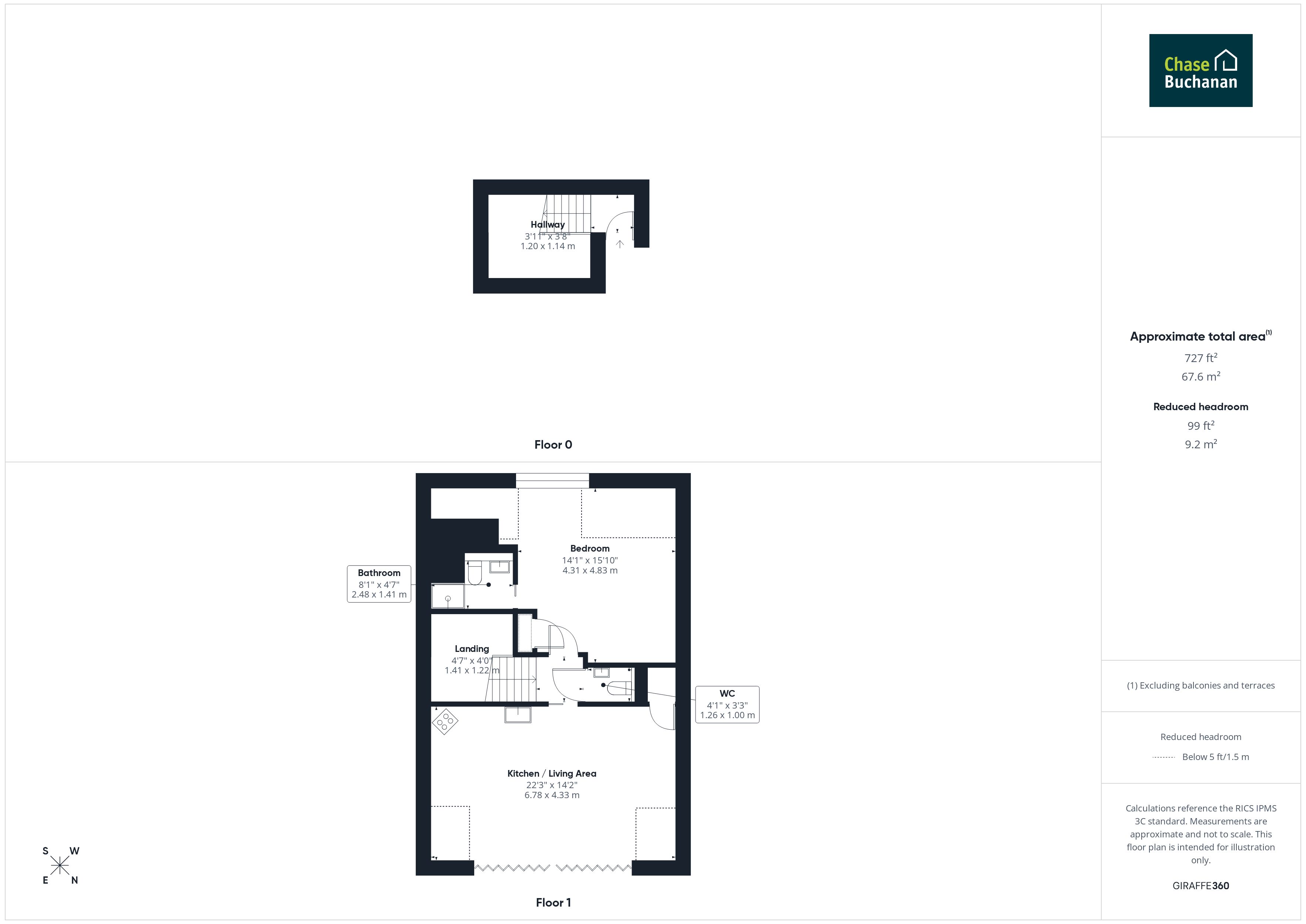 6c The Mews, 53,, High Street, Hampton Hill floorplan