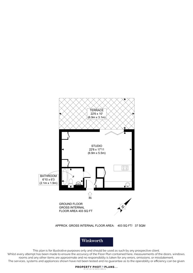 7, Bazalgette Court, Great West Road floorplan