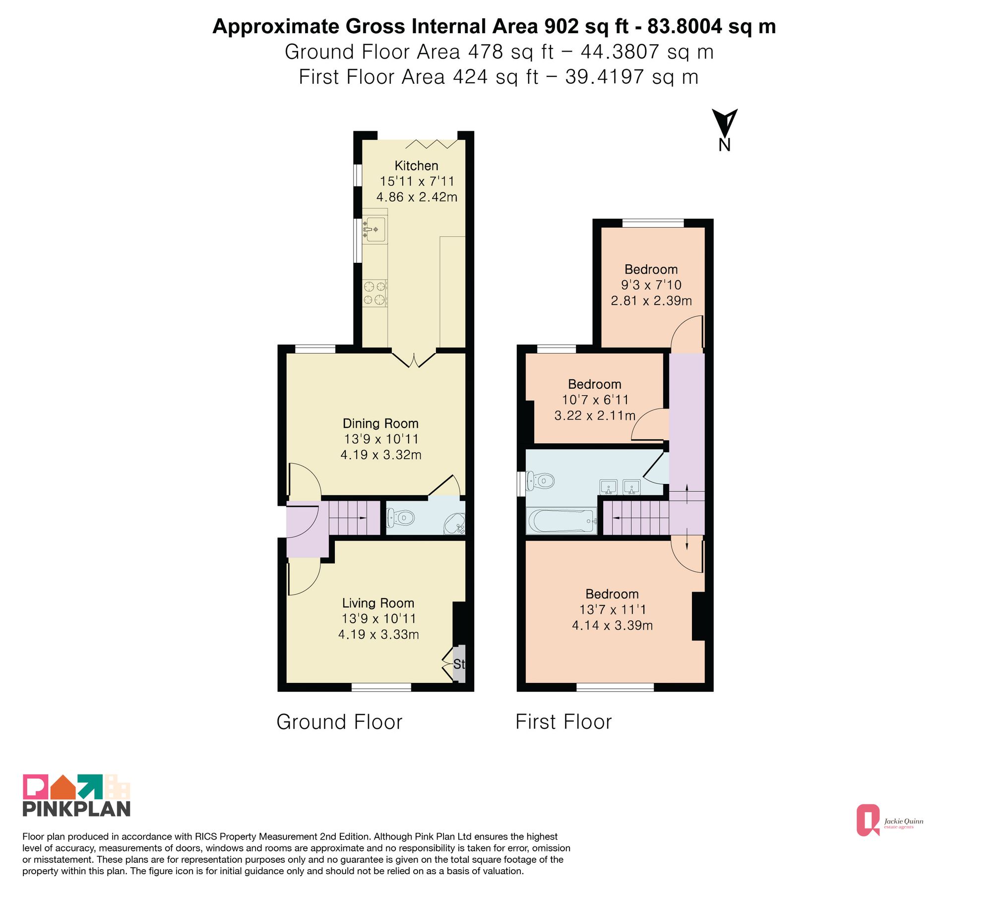 24 Gladstone Road, Ashtead floorplan
