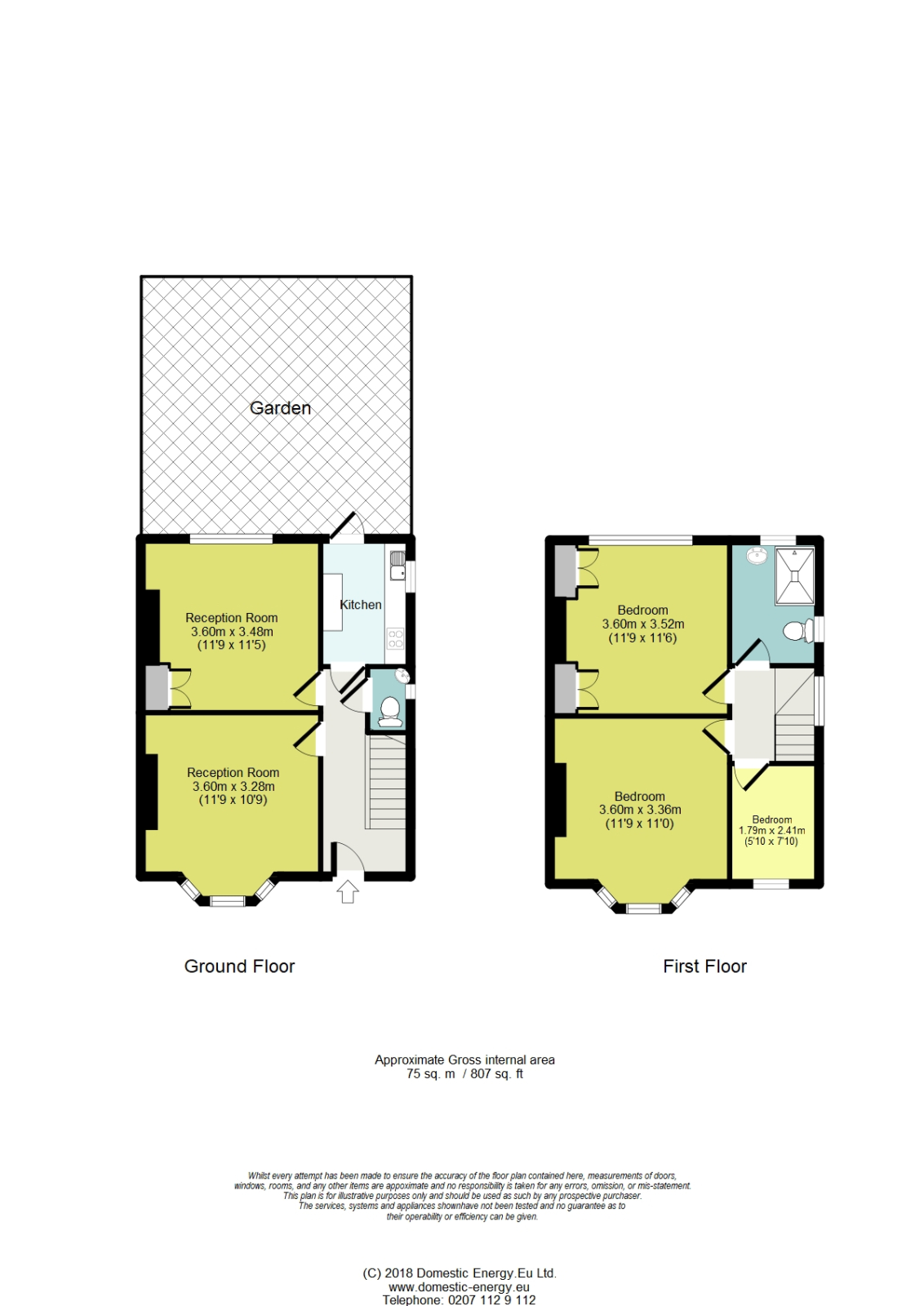 43, Victoria Avenue, Wembley floorplan
