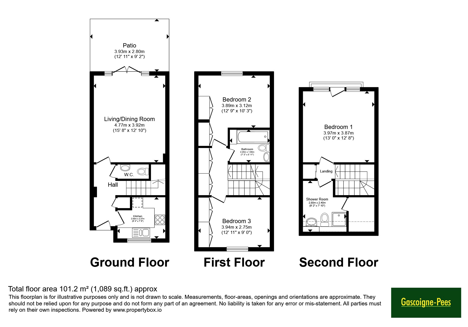3, East Lane, Kingston upon Thames floorplan