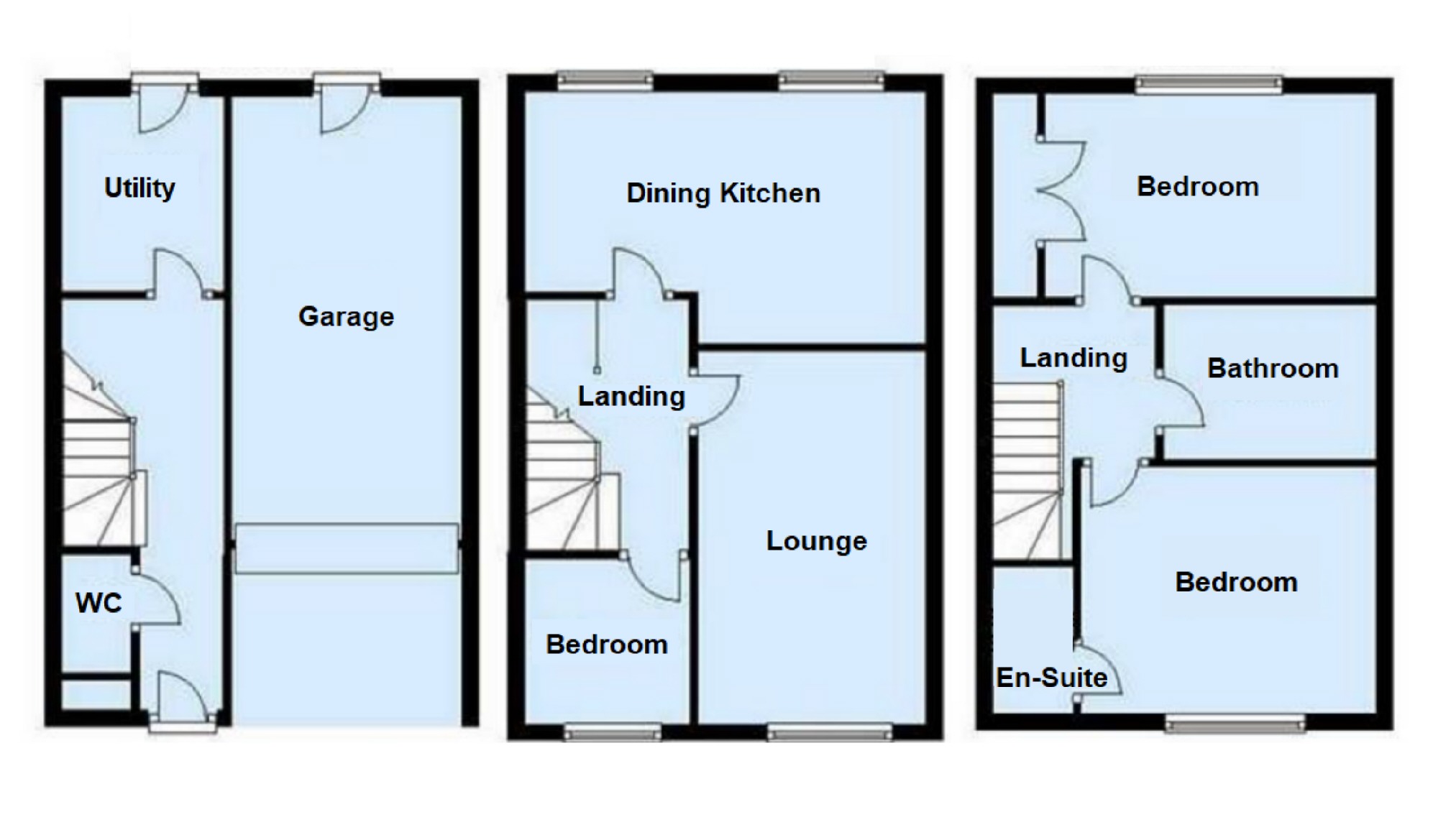 3 Bedrooms Link-detached house to rent in Nesfield Road, Ilkeston, Derbyshire DE7