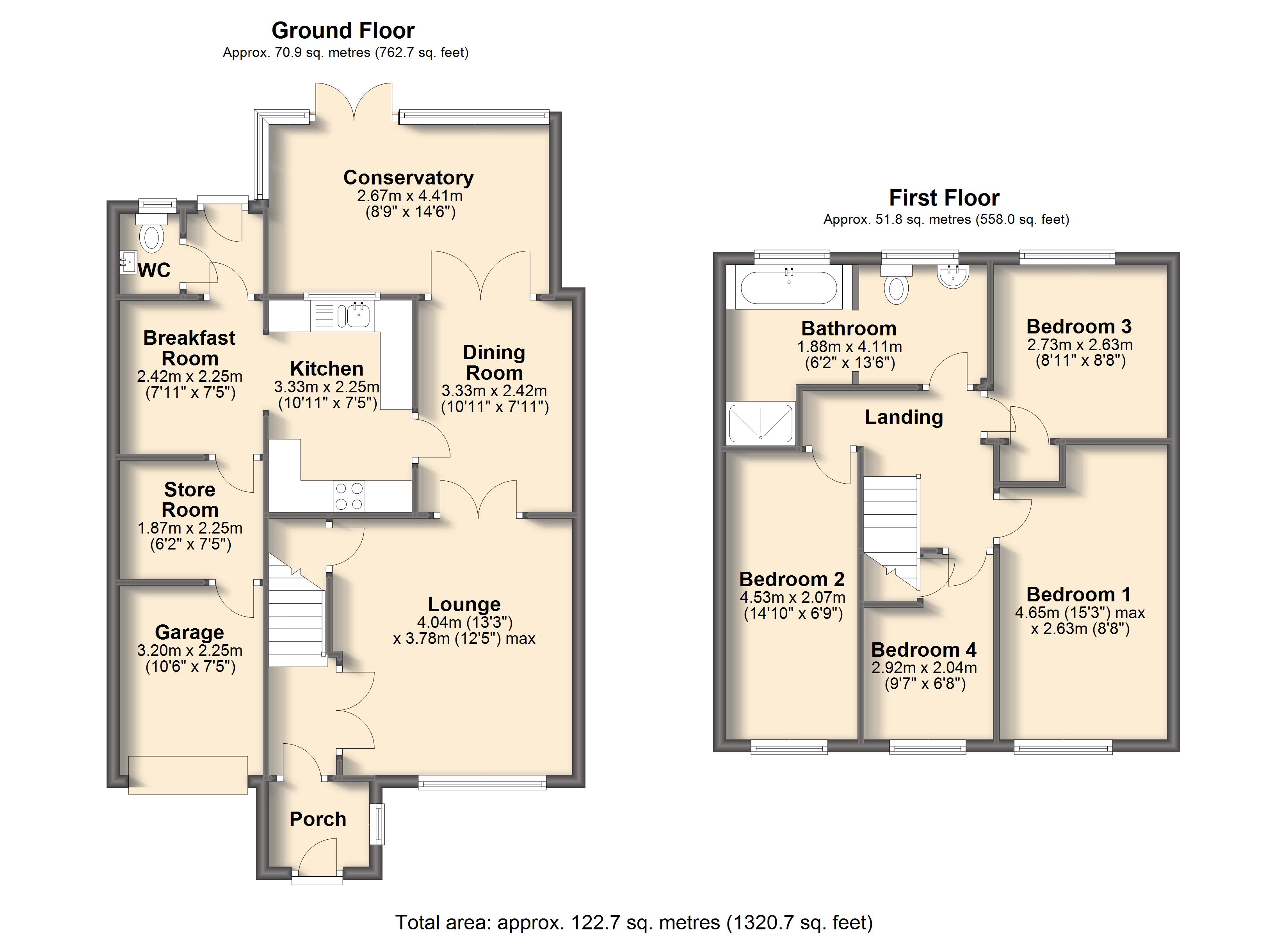 4 Bedrooms Semi-detached house for sale in Kidsley Close, Chesterfield S40