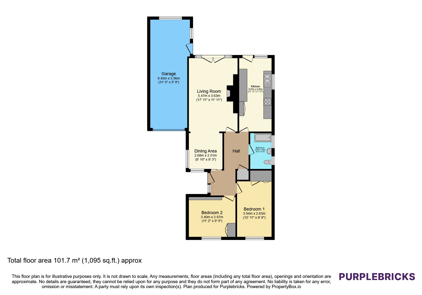 25, Cedar Avenue, Hitchin floorplan