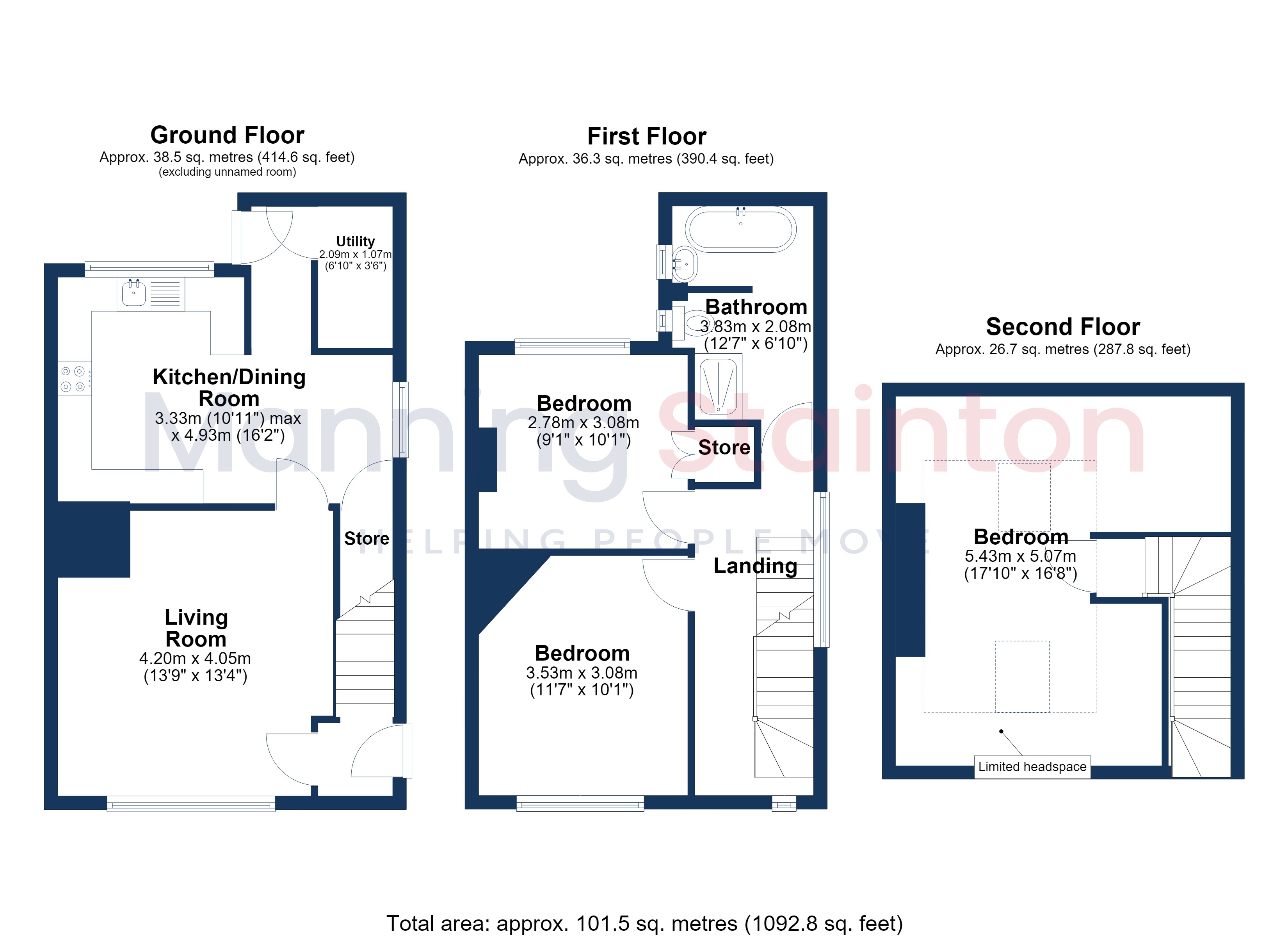 36, Dorts Crescent, Tadcaster floorplan