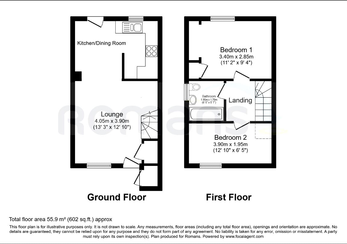 26, Woodfield Way, Reading floorplan